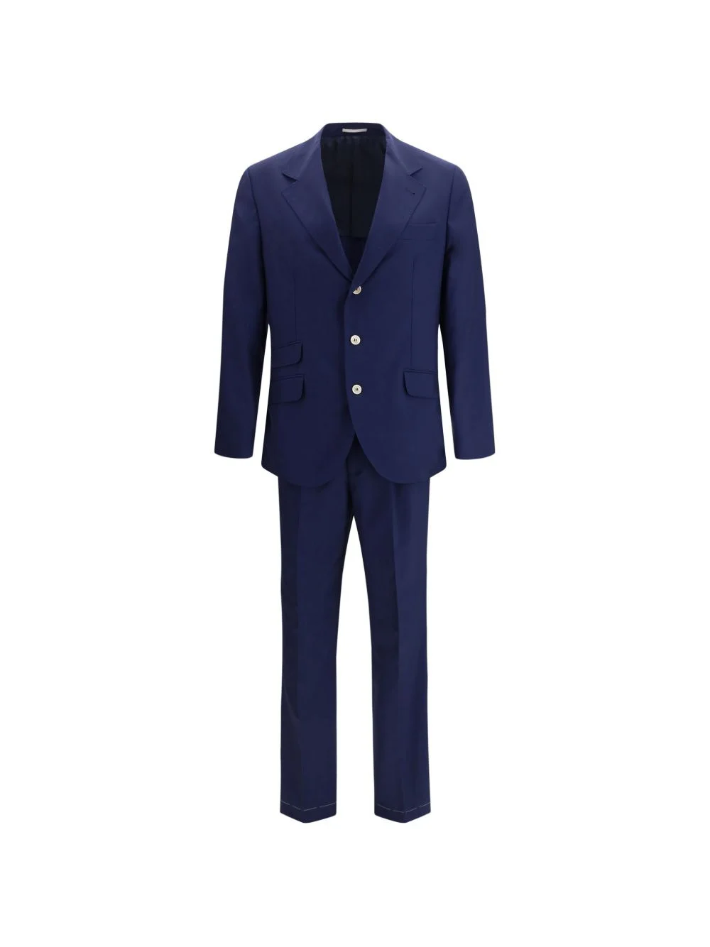 button wool suit - 1