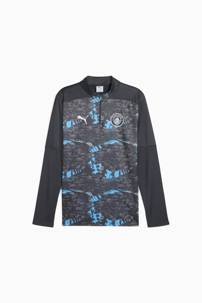 Manchester City Pre-Match Men's Quarter-Zip Top 1