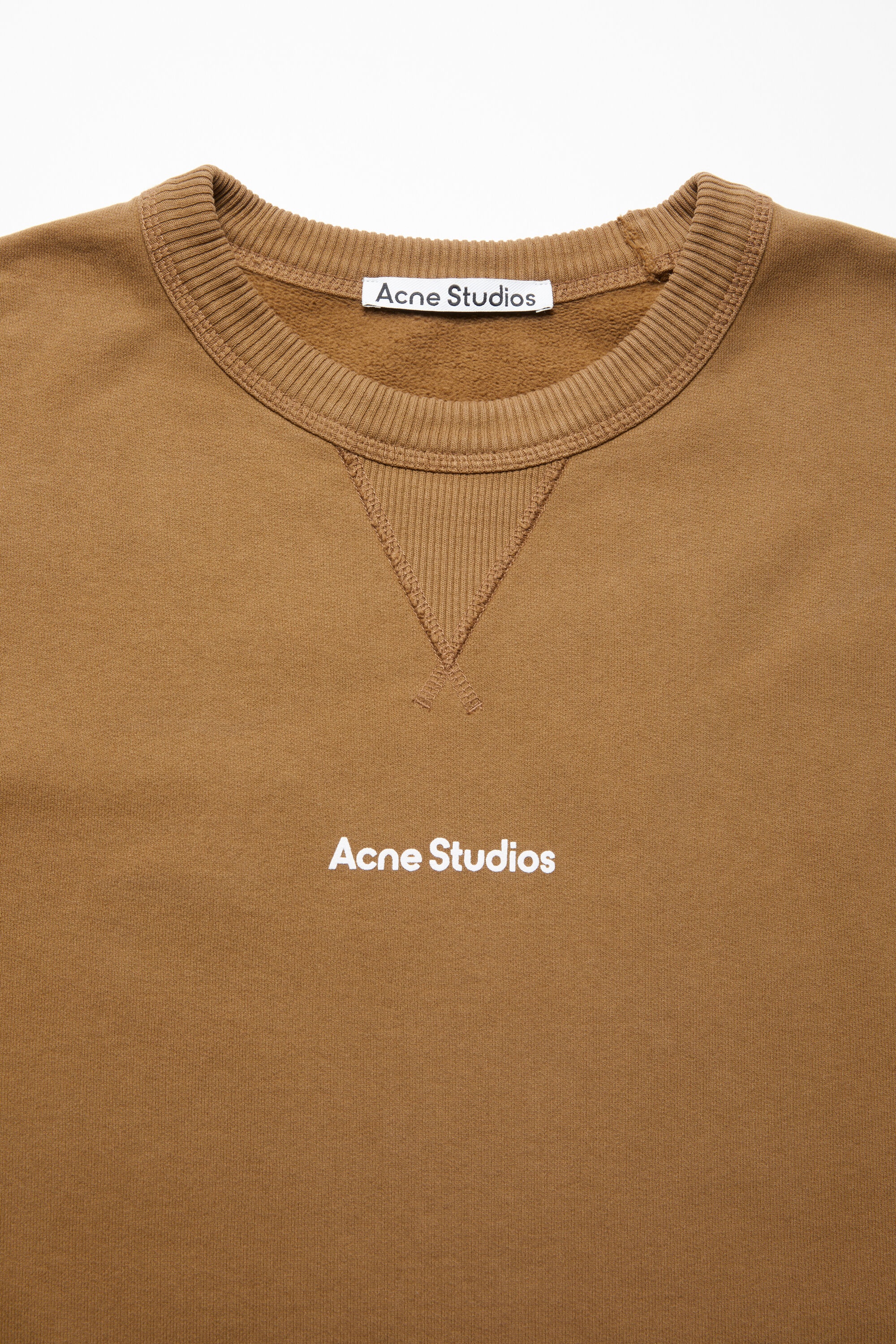 Stamp logo sweater - Mud beige - 5