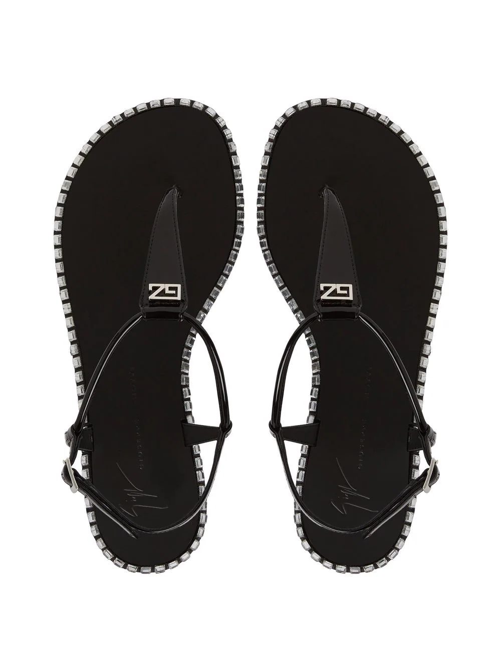 Bellatriks T-bar studded sandals - 4