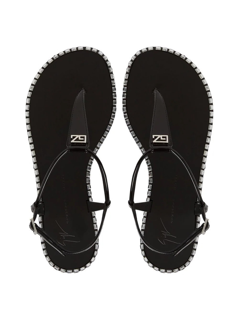 Bellatriks T-bar studded sandals 4