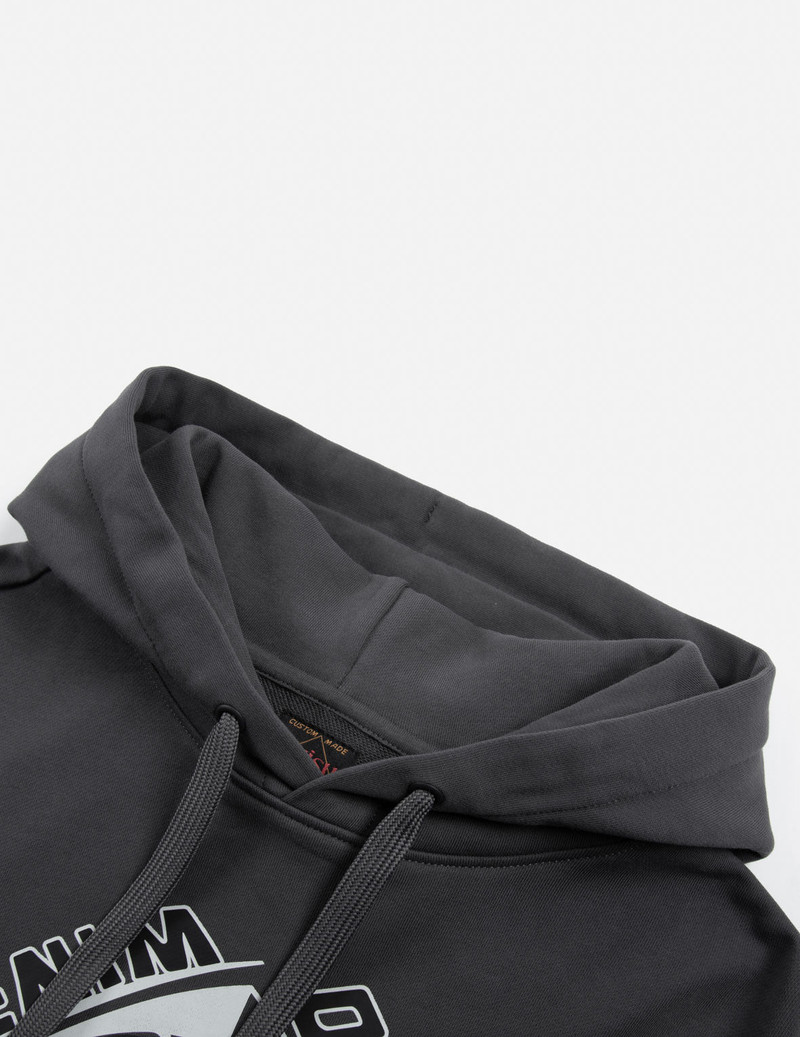 KAMON PRINT LOOSE FIT HOODIE 11