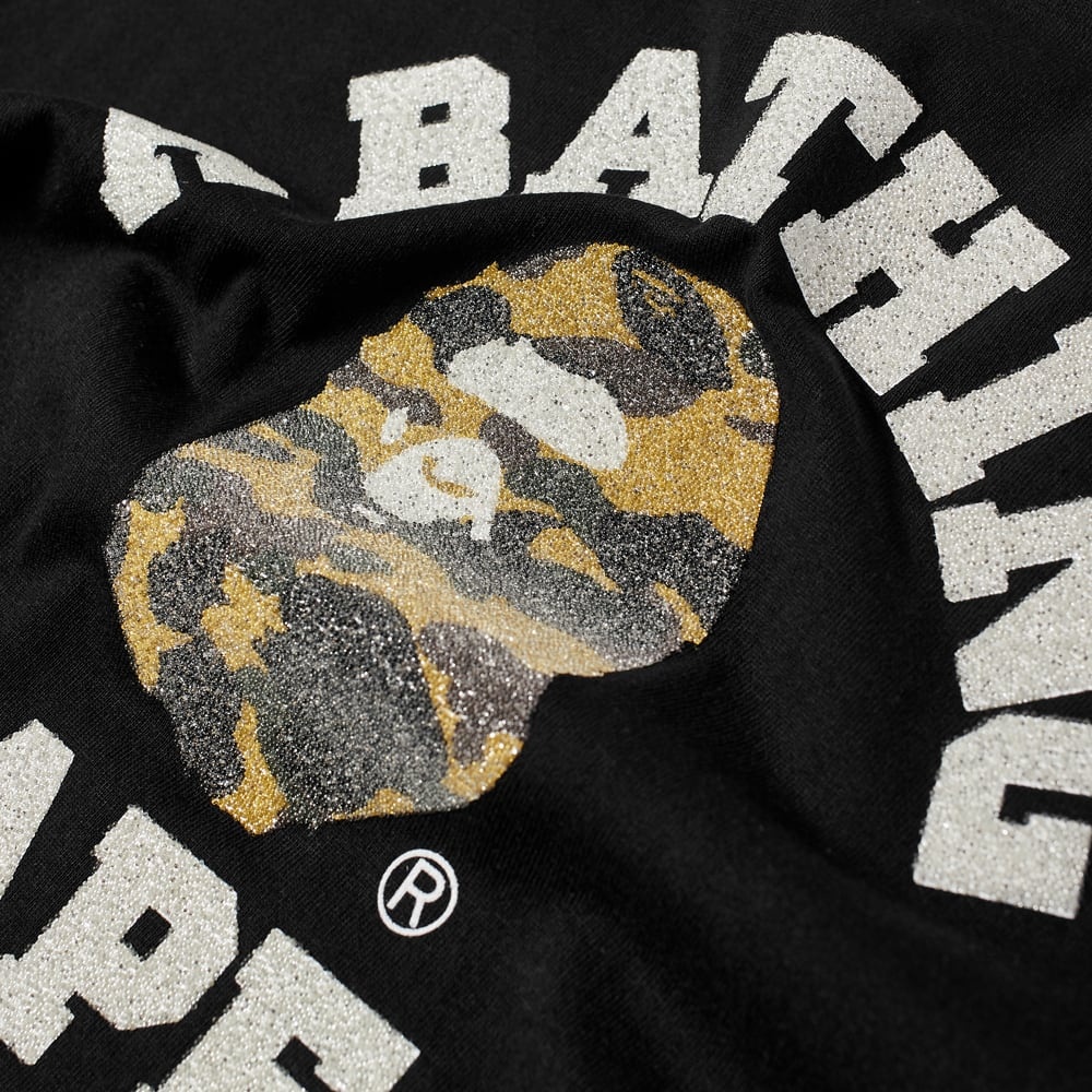 A Bathing Ape Glass Beads 1st Camo College Tee - 2