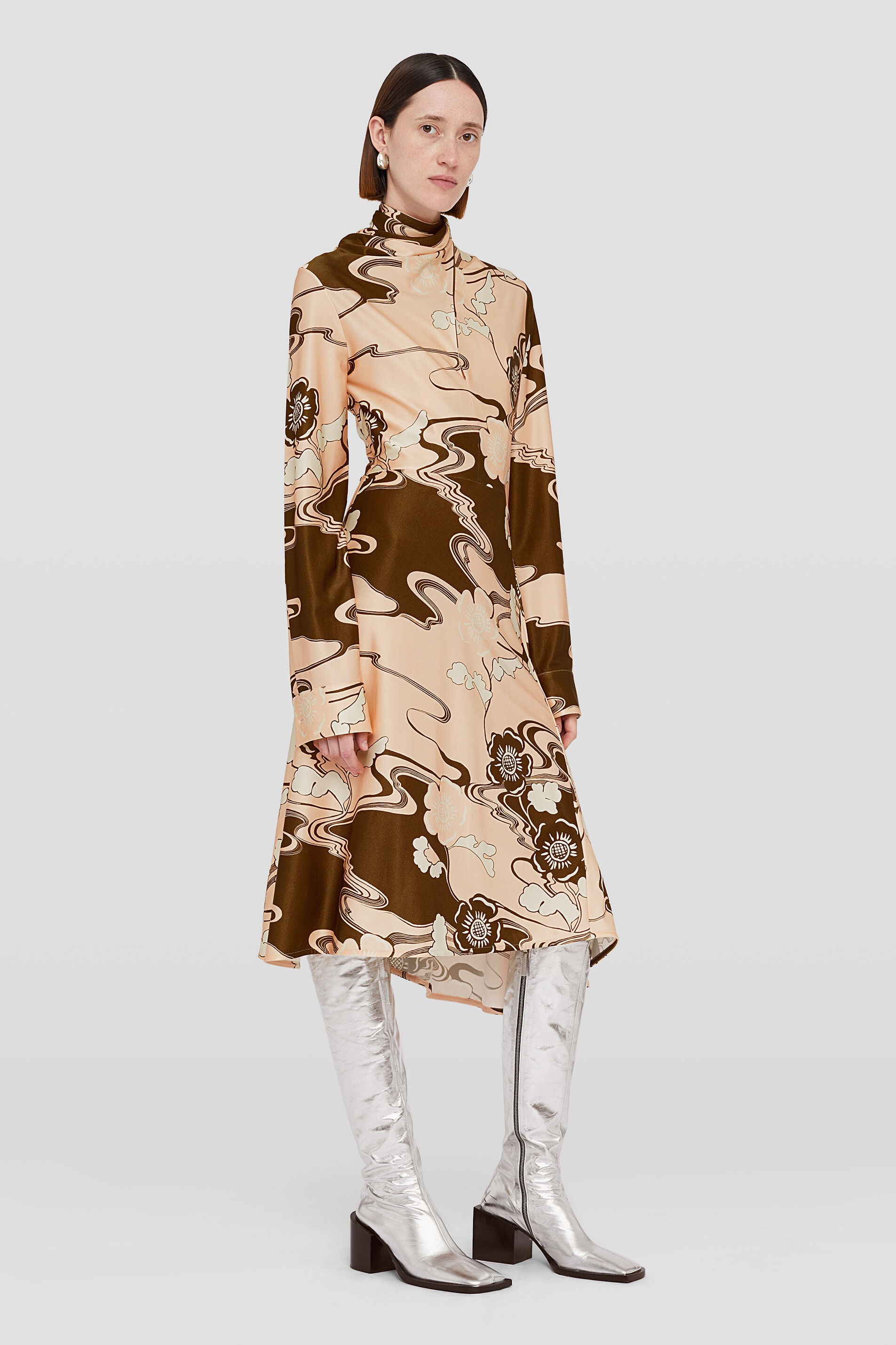 Printed Dress - 3
