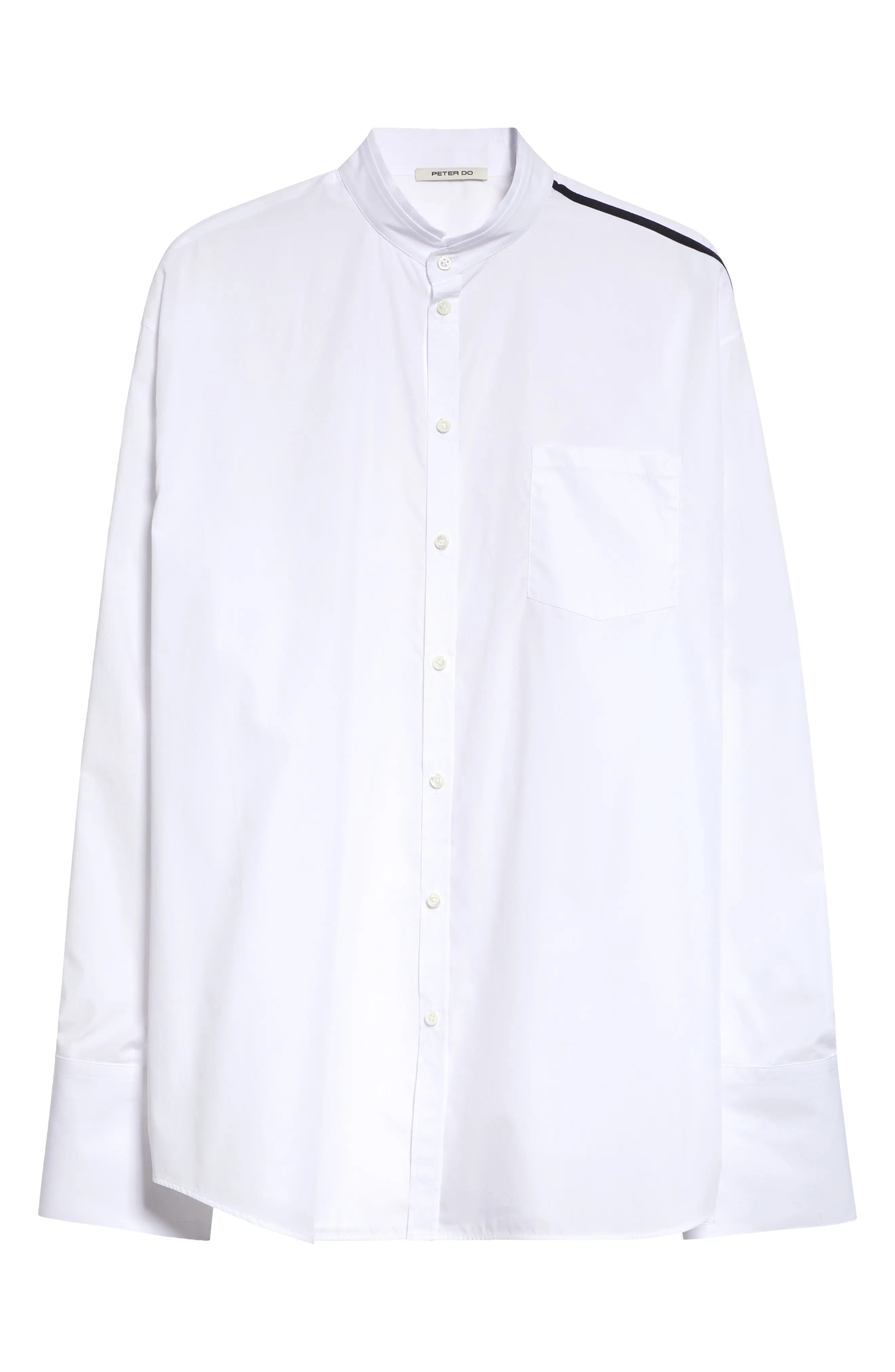 Peter Cotton Button-Up Shirt - 6