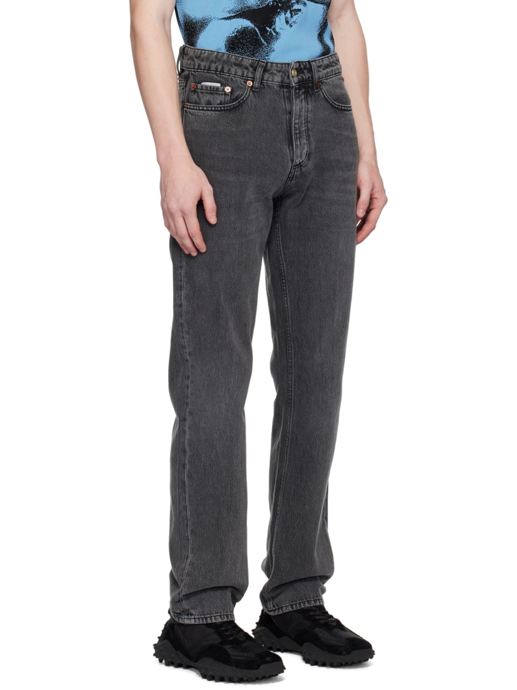 Gray Orion Jeans - 2