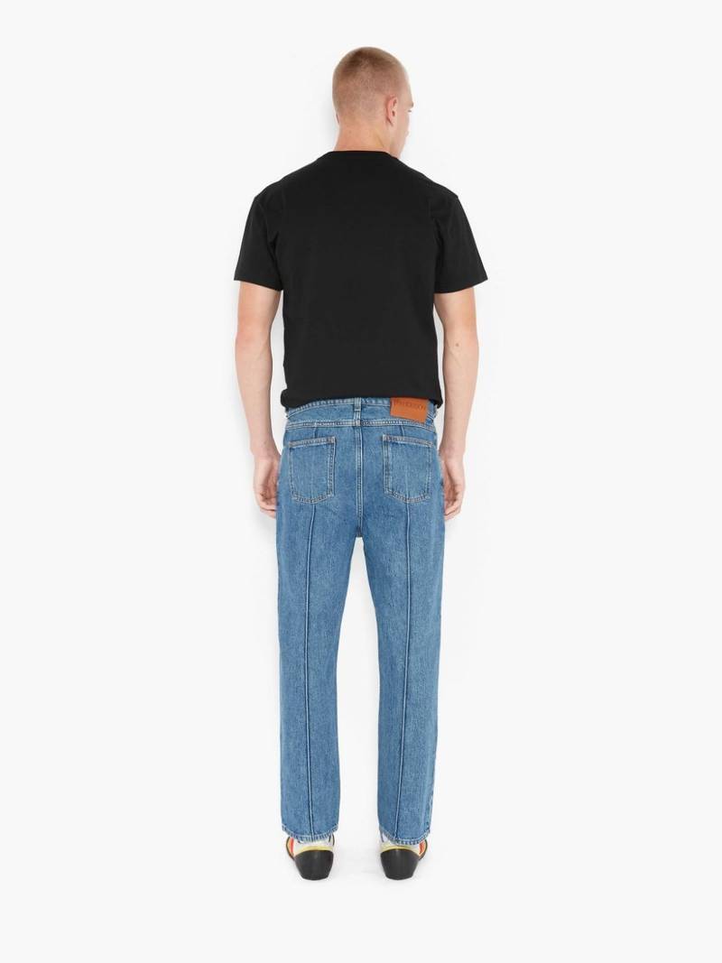 CHAIN LINK SLIM FIT DENIM JEANS 4