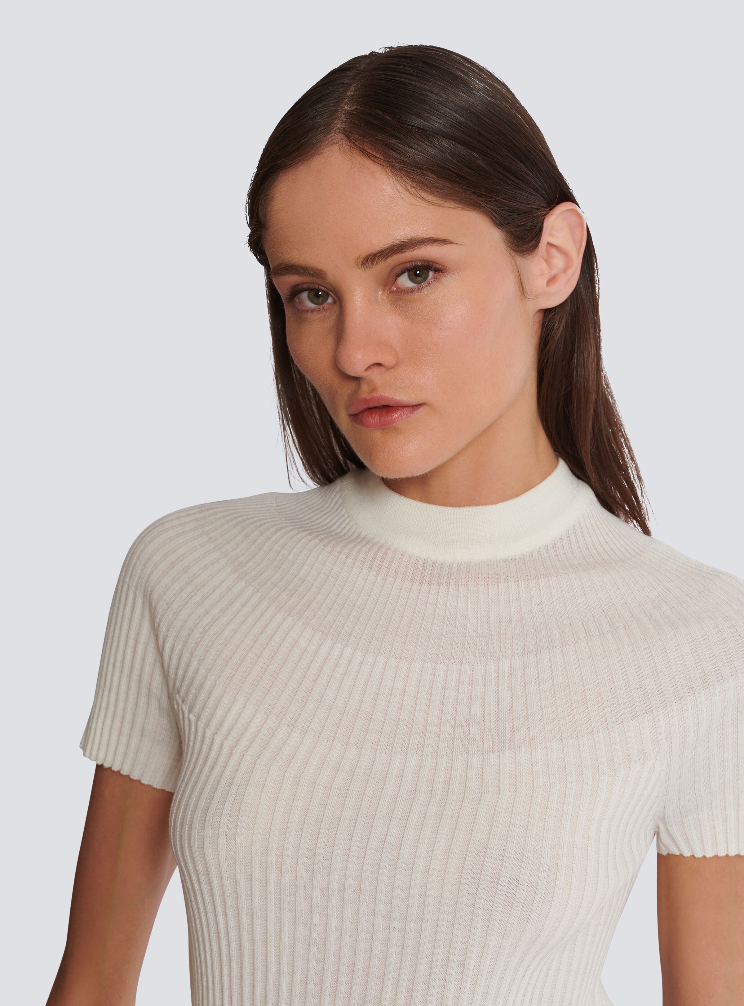 Ribbed knit top - 8