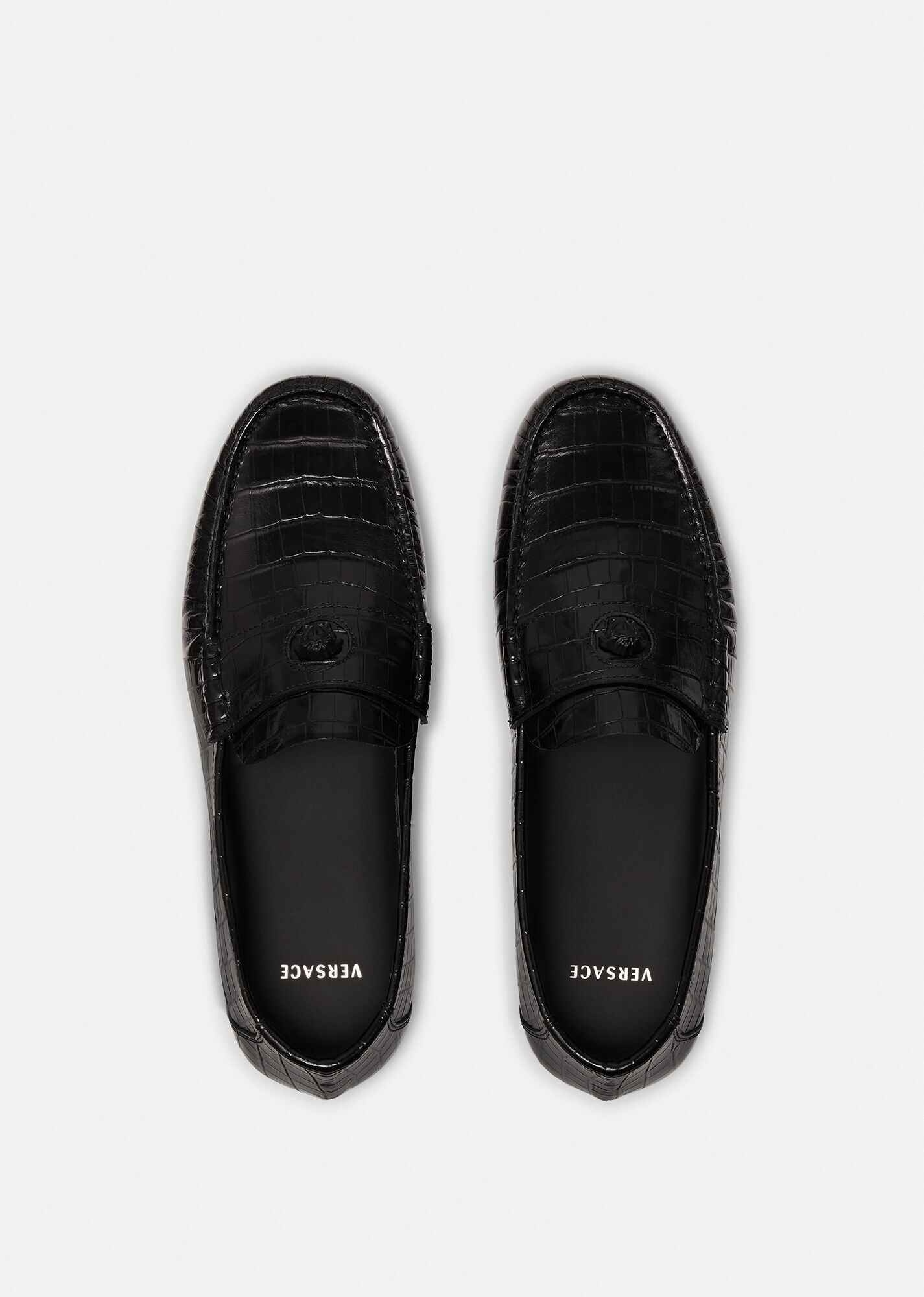 La Medusa Leather Loafers - 5