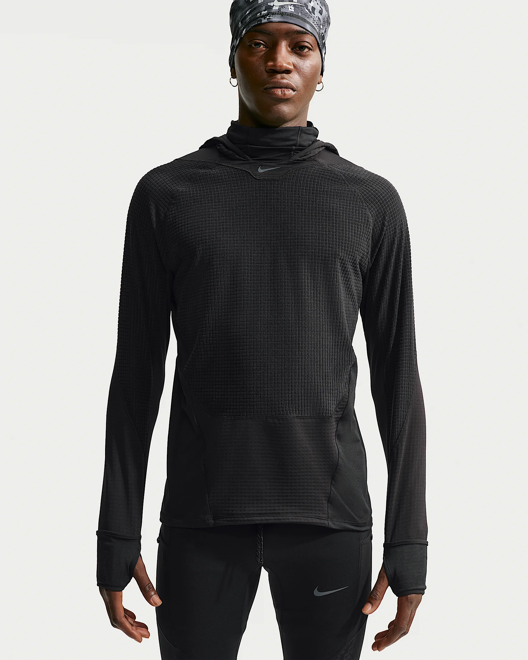 Nike Stride Men's Therma-FIT Winterized Running Mid Layer - 1