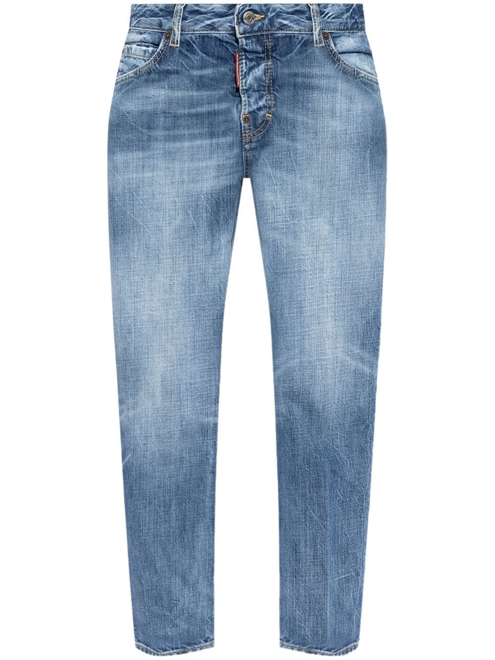 Dsquared2 Jeans Blu Donna Crop - 1