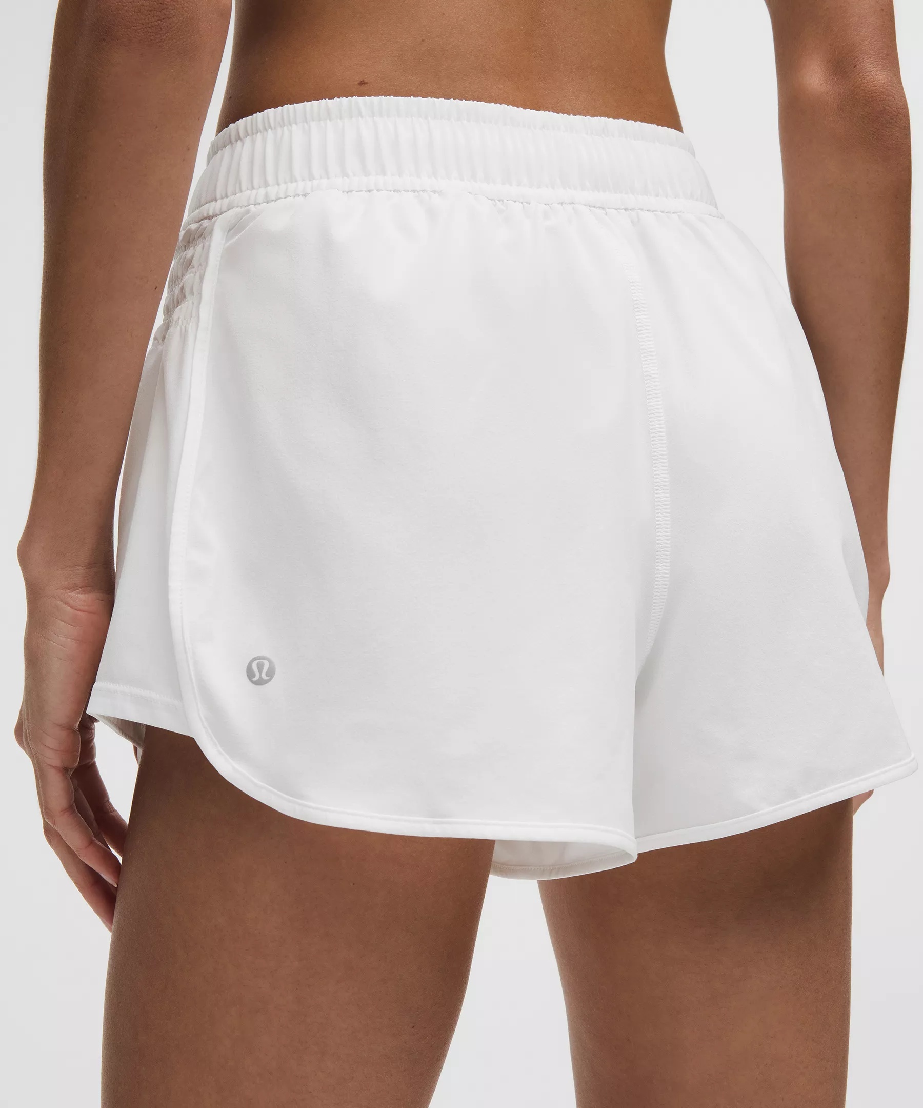 Ruched-Side High-Rise Short 3" - 6