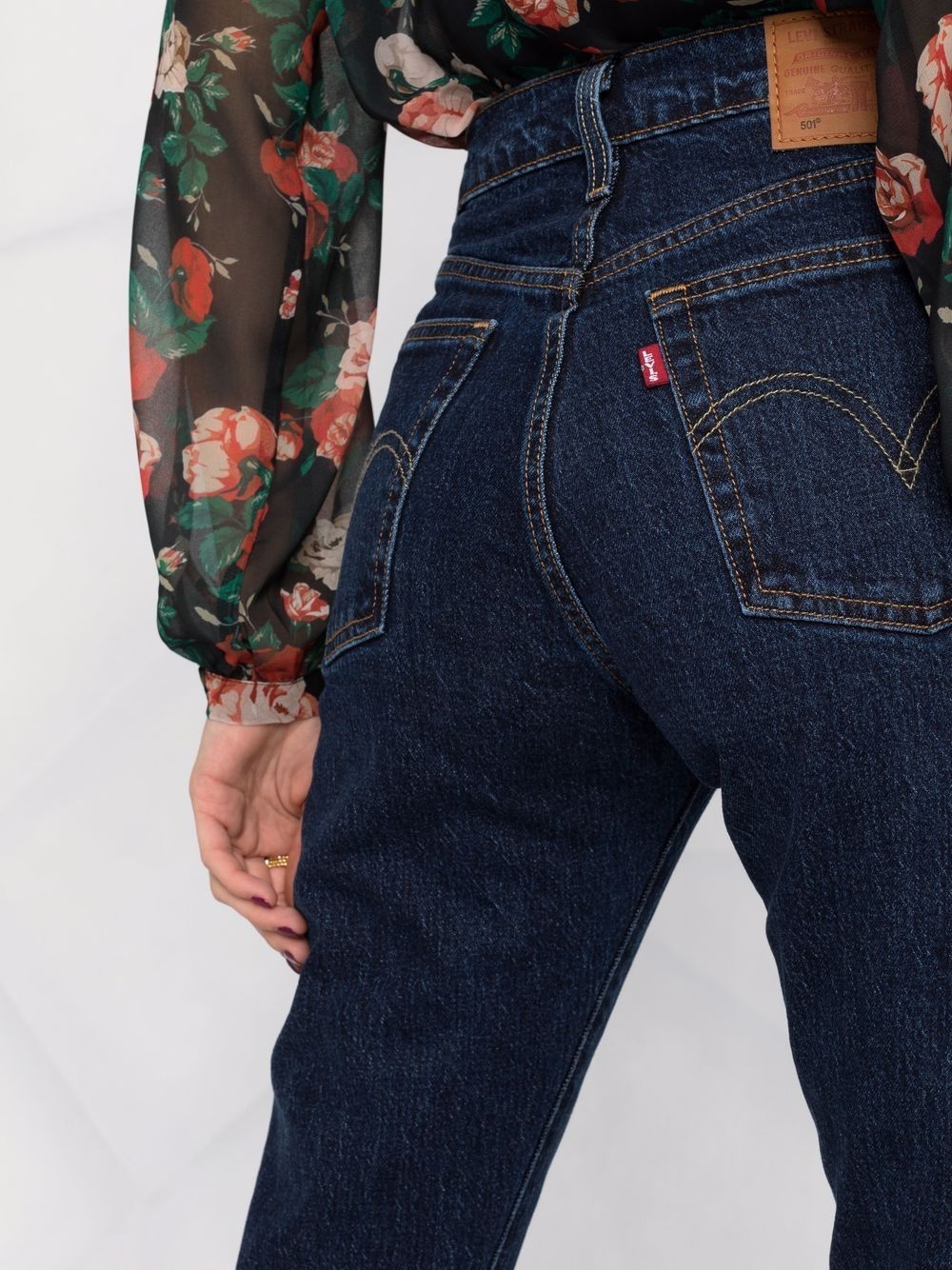 501 straight-leg jeans - 3