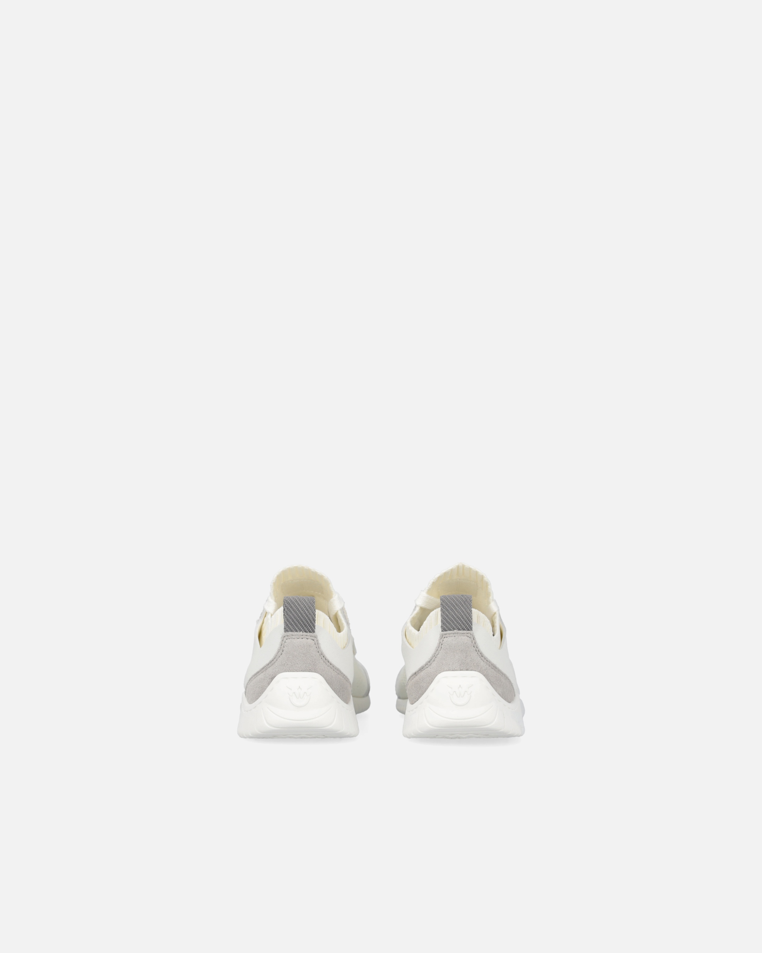 LIGHTWEIGHT KNIT FABRIC AND MICROFIBRE SNEAKERS - 8