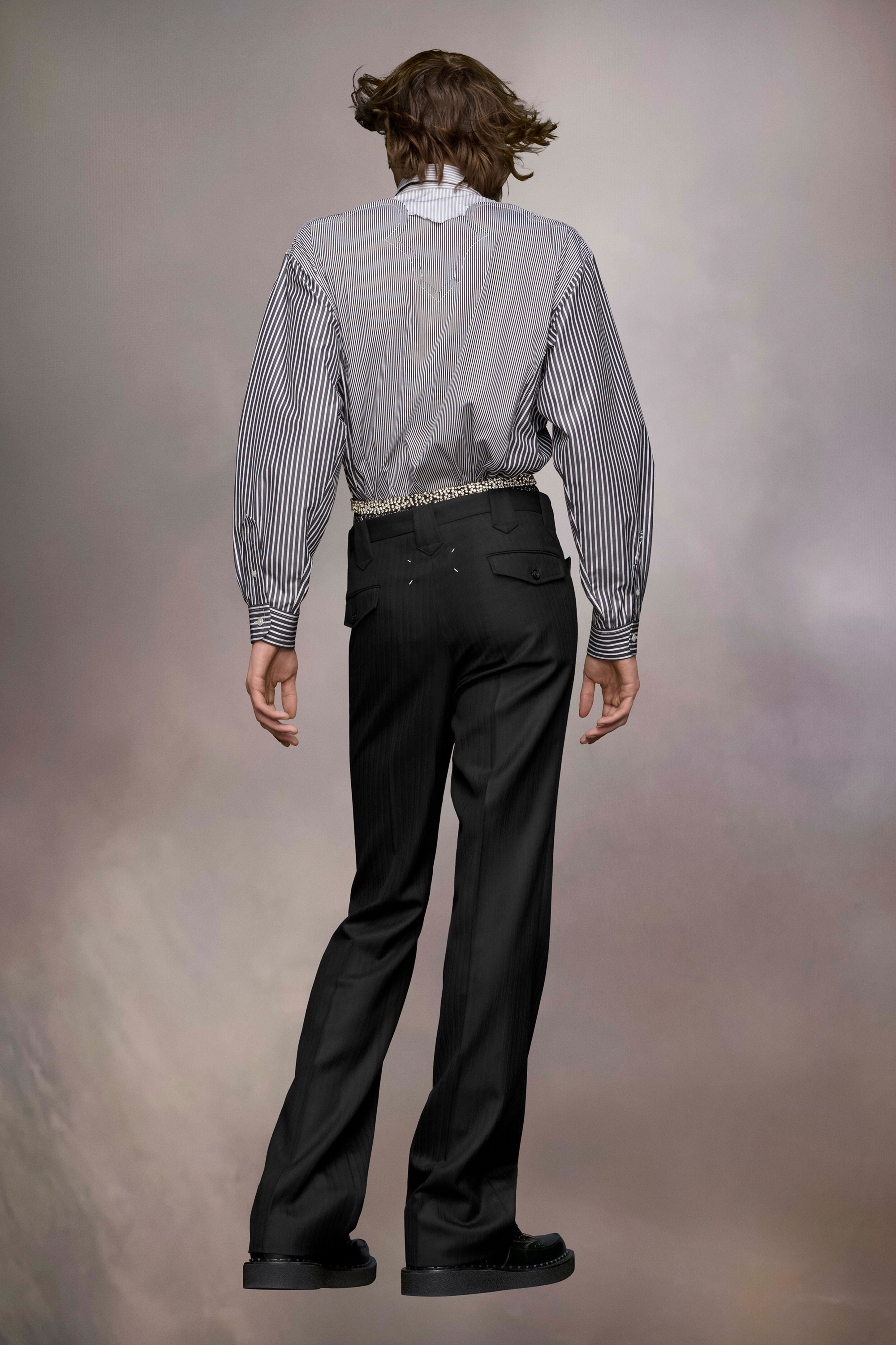 Herringbone trousers - 4