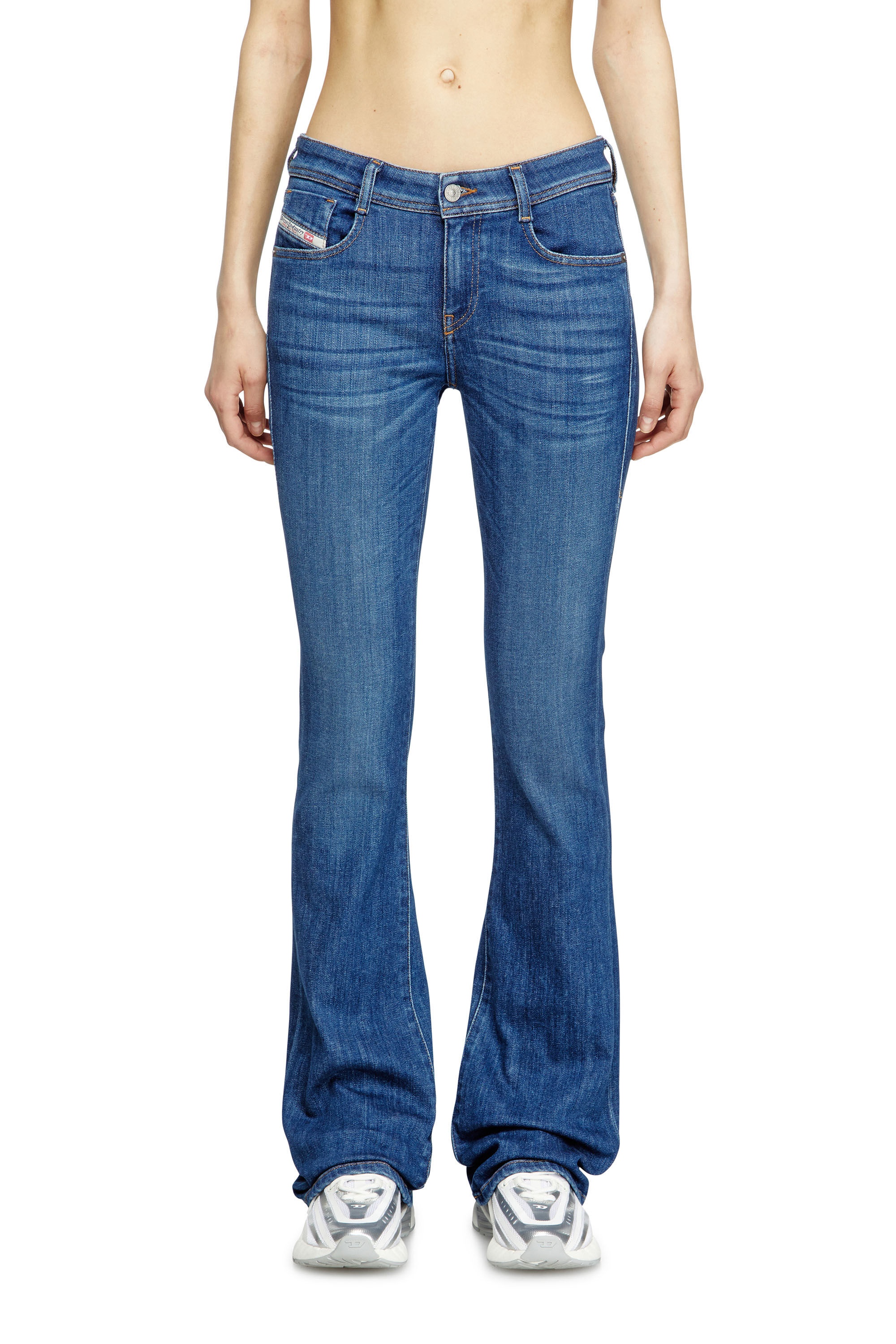 BOOTCUT JEANS 1969 D-EBBEY 09M73 - 3