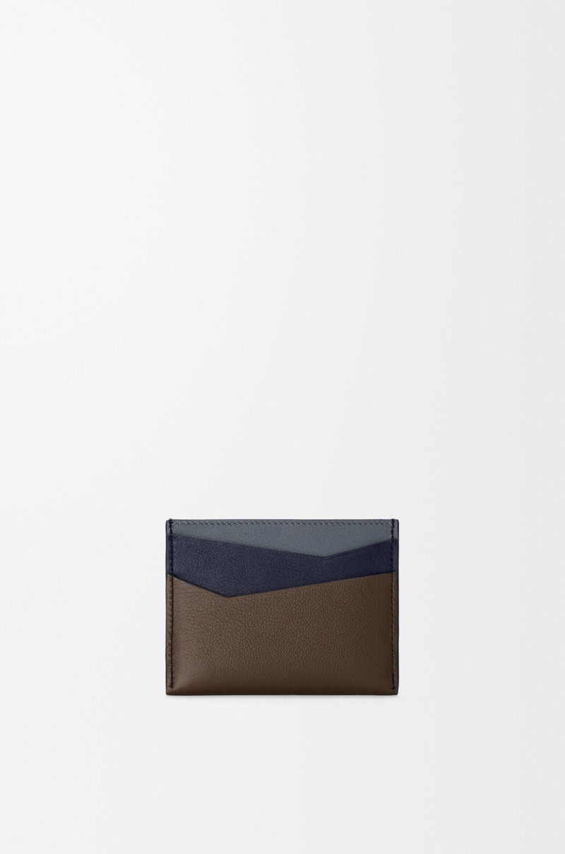 Puzzle plain cardholder in classic calfskin 3