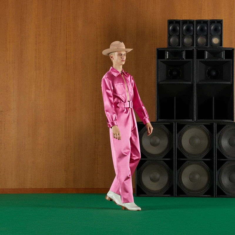 Silk duchesse jumpsuit 6