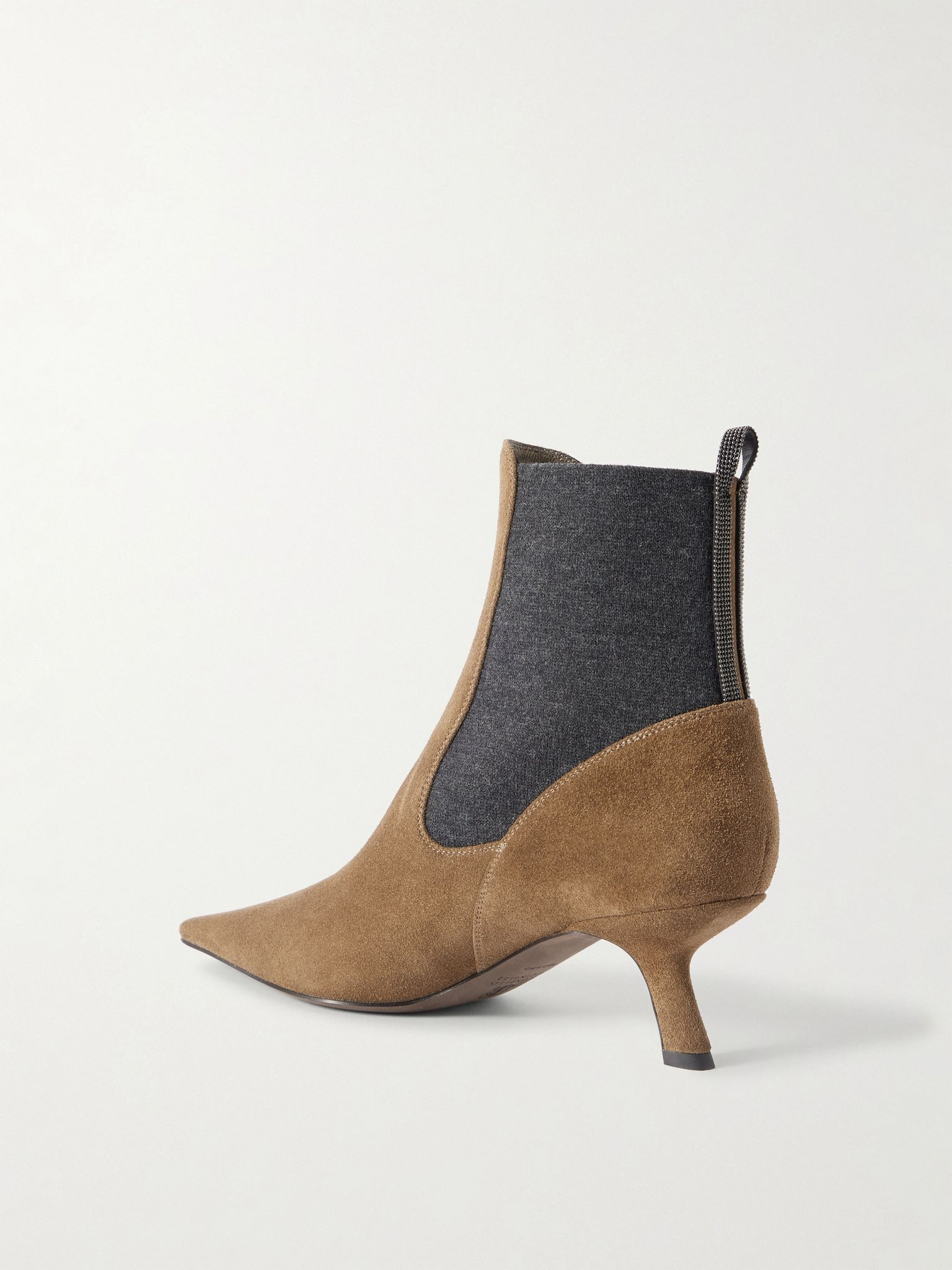 Suede Chelsea boots Brown - 3