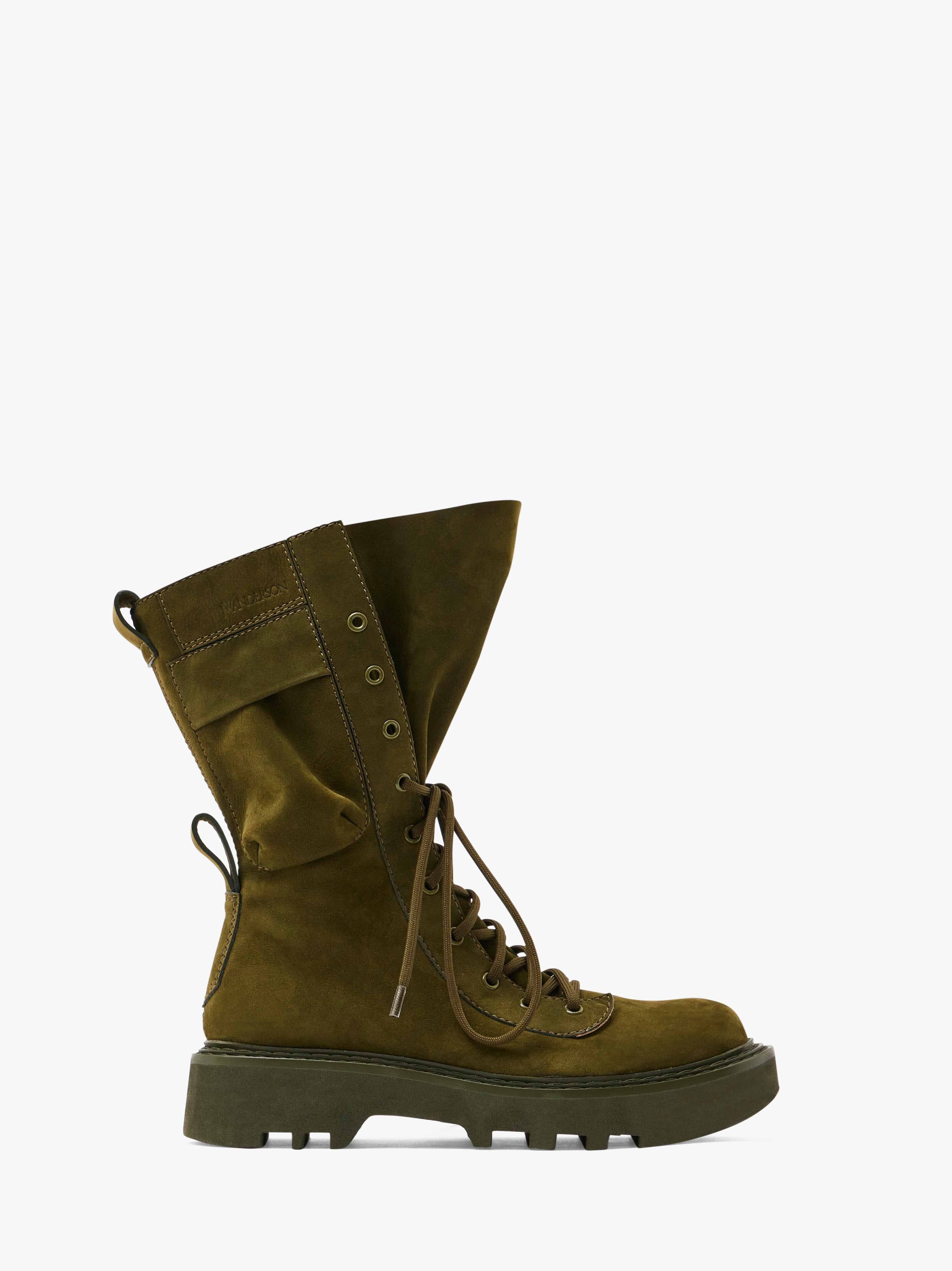 COMBAT LEATHER BOOTS - 1