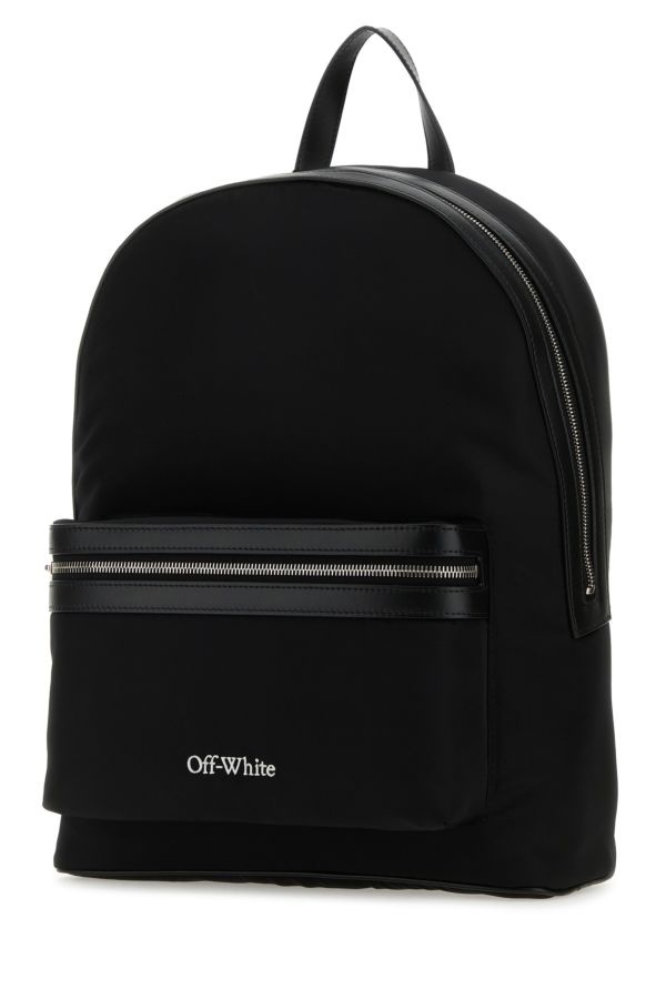Black nylon Core backpack - 3