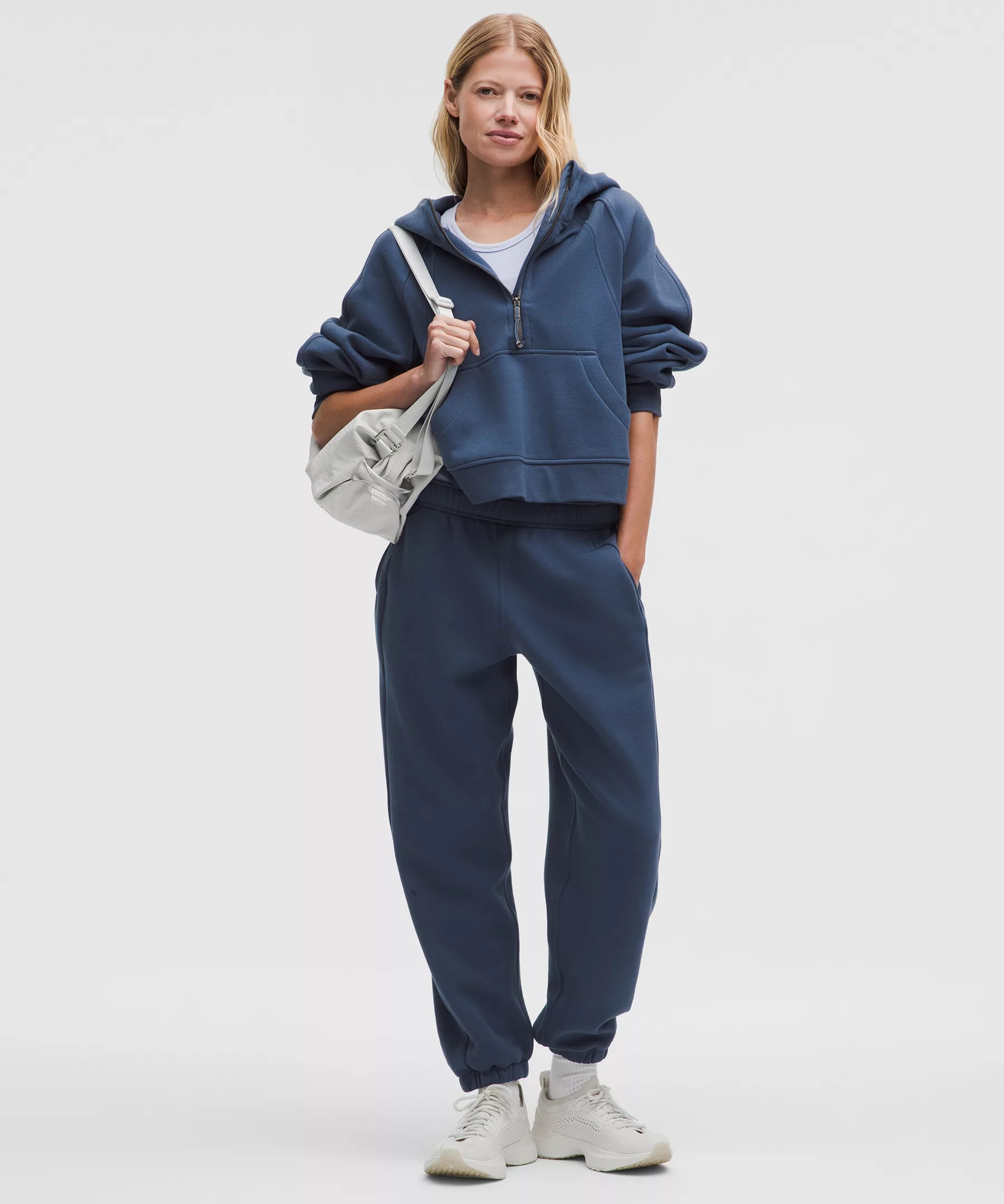 Scuba Oversized Half-Zip Hoodie - 2