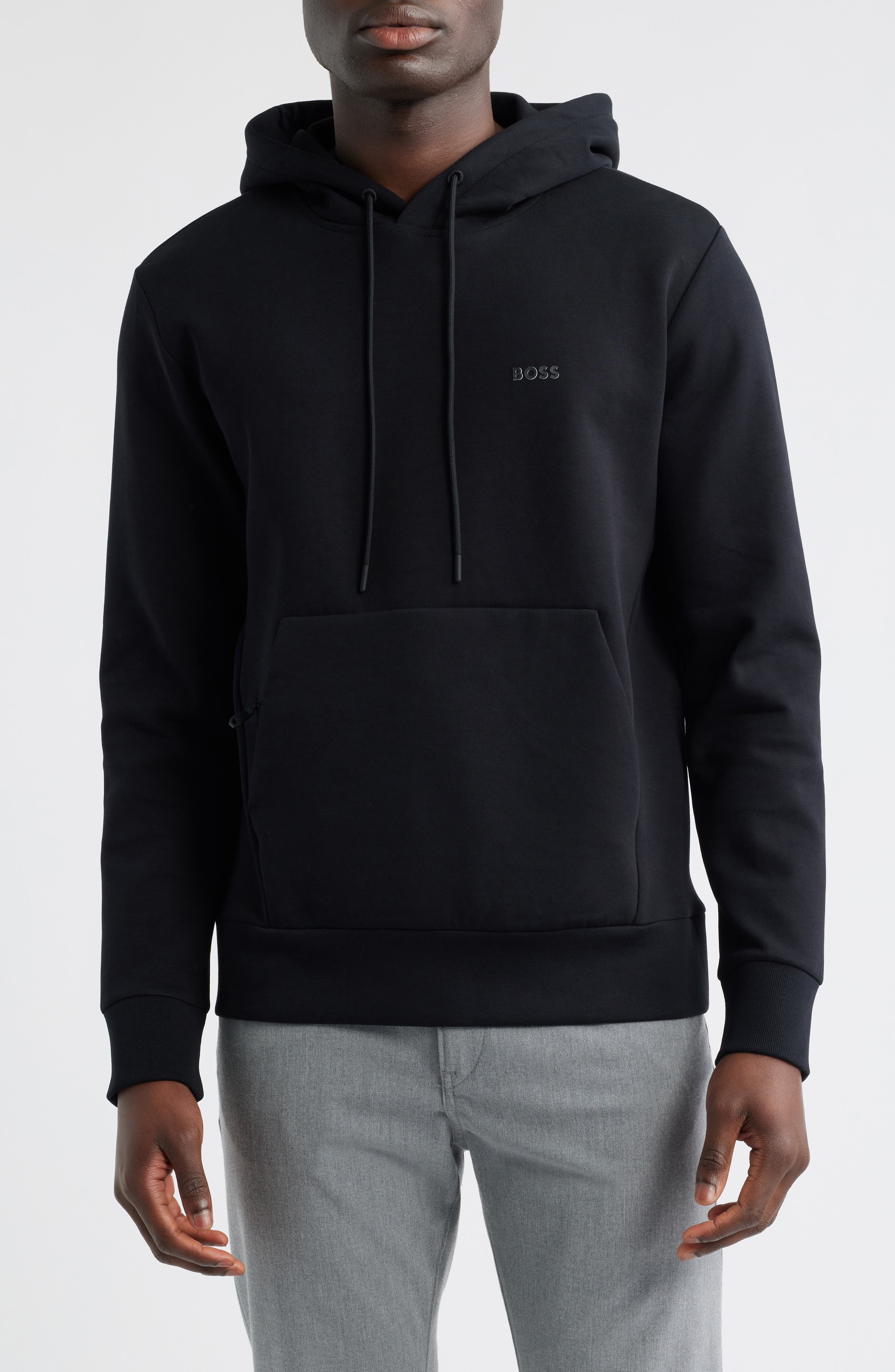 BOSS Soody Hoodie in Black at Nordstrom - 1