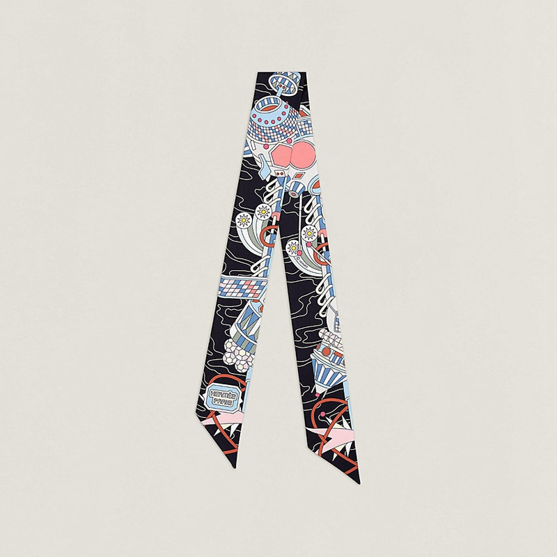 Hermès Hermès Scarf Odyssey twilly outlook