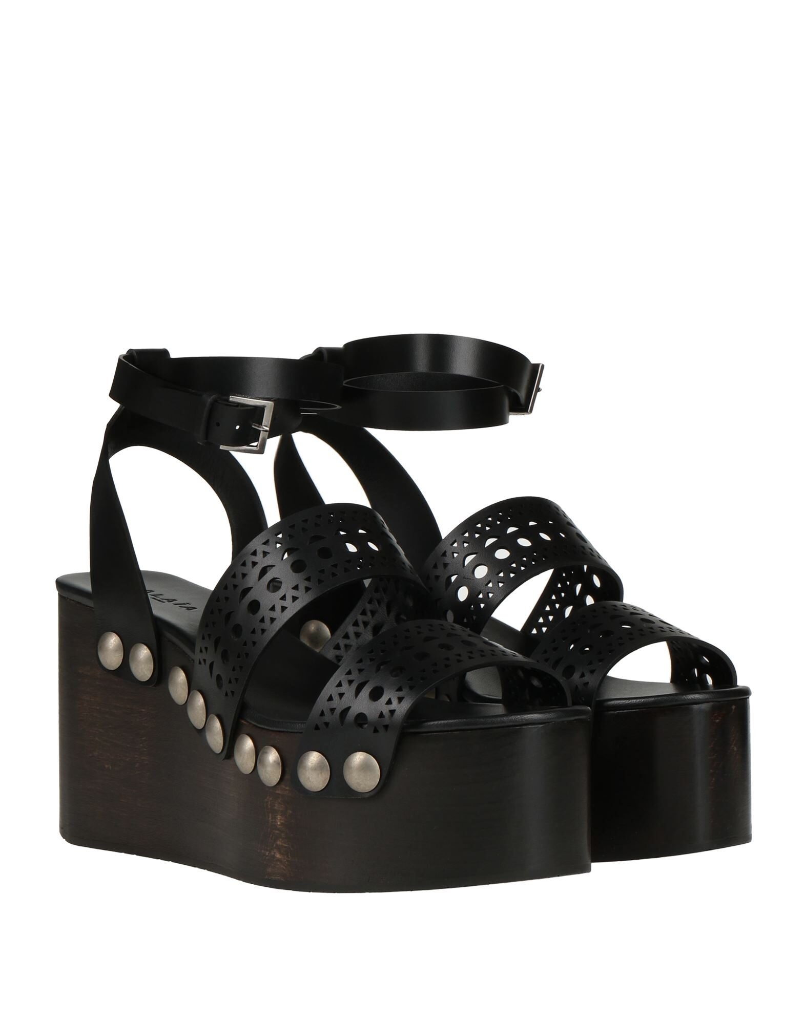 Black Women's Sandals - 2