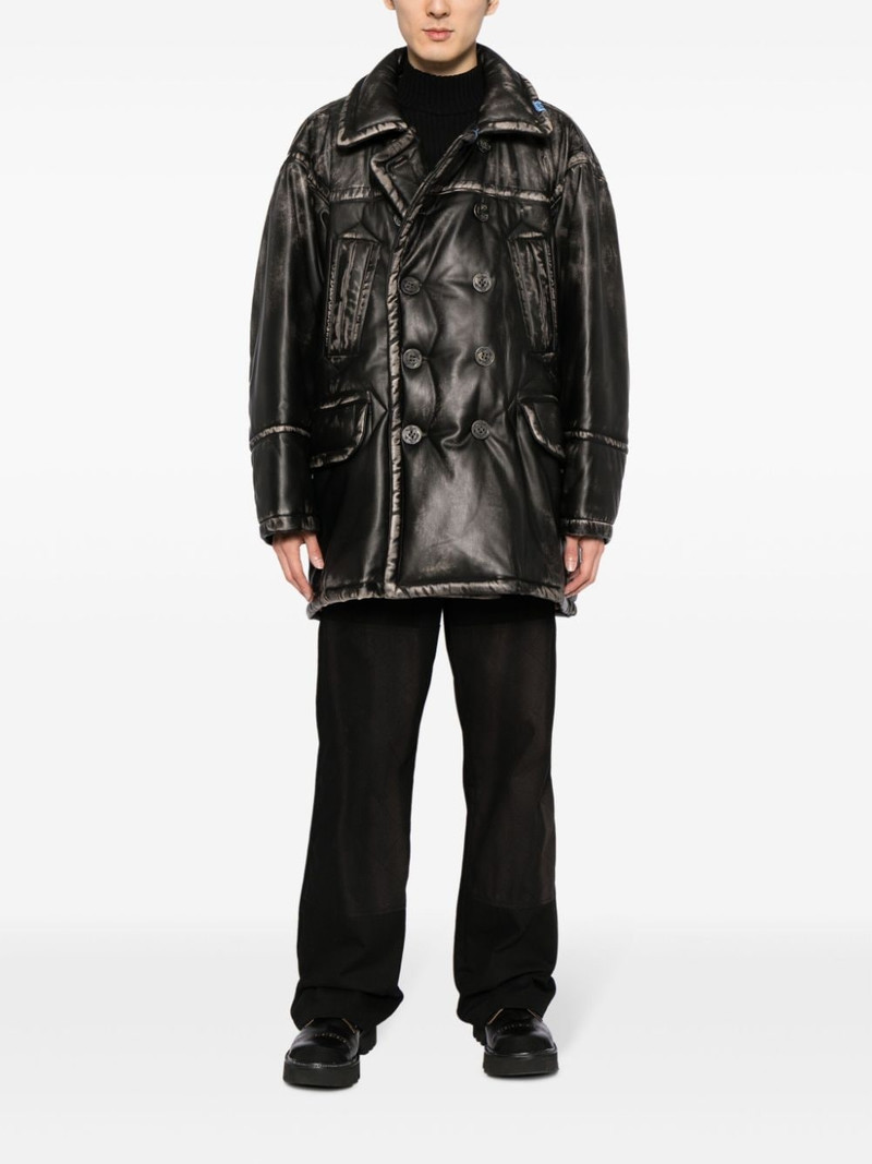 Maison MIHARAYASUHIRO double-breasted padded coat outlook