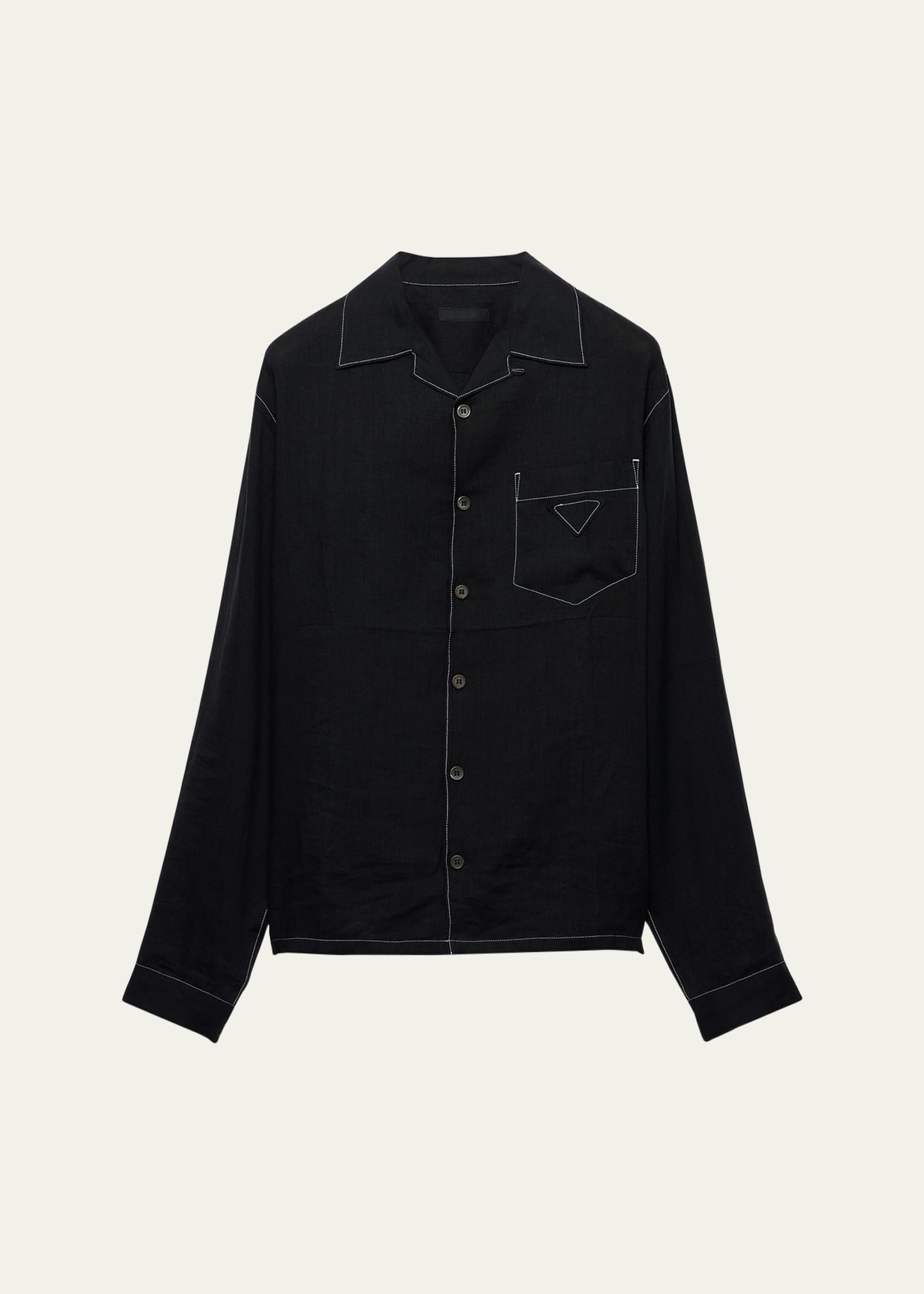 Men's Linen Shirt - 1
