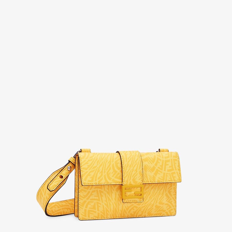 Yellow fabric bag - 2