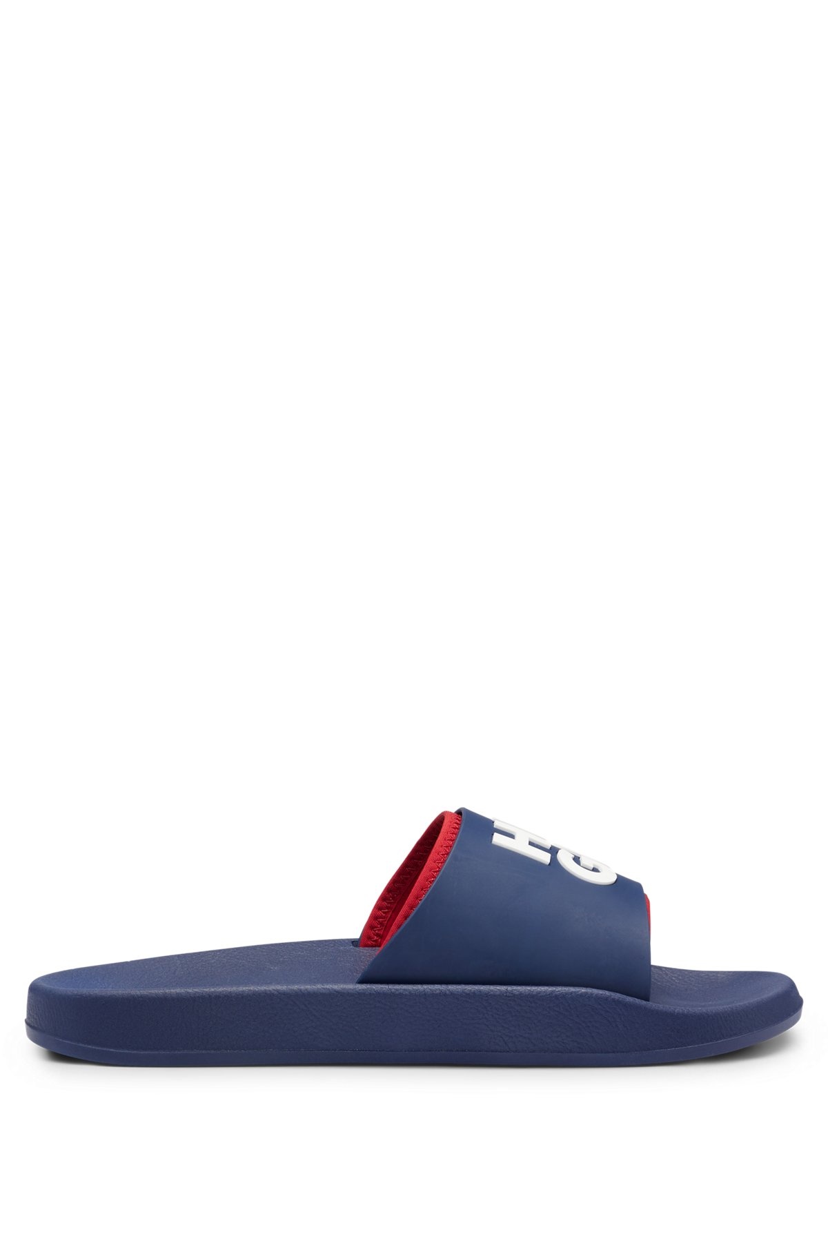 SLIDES WITH LOGO-BRANDED STRAPS - 3