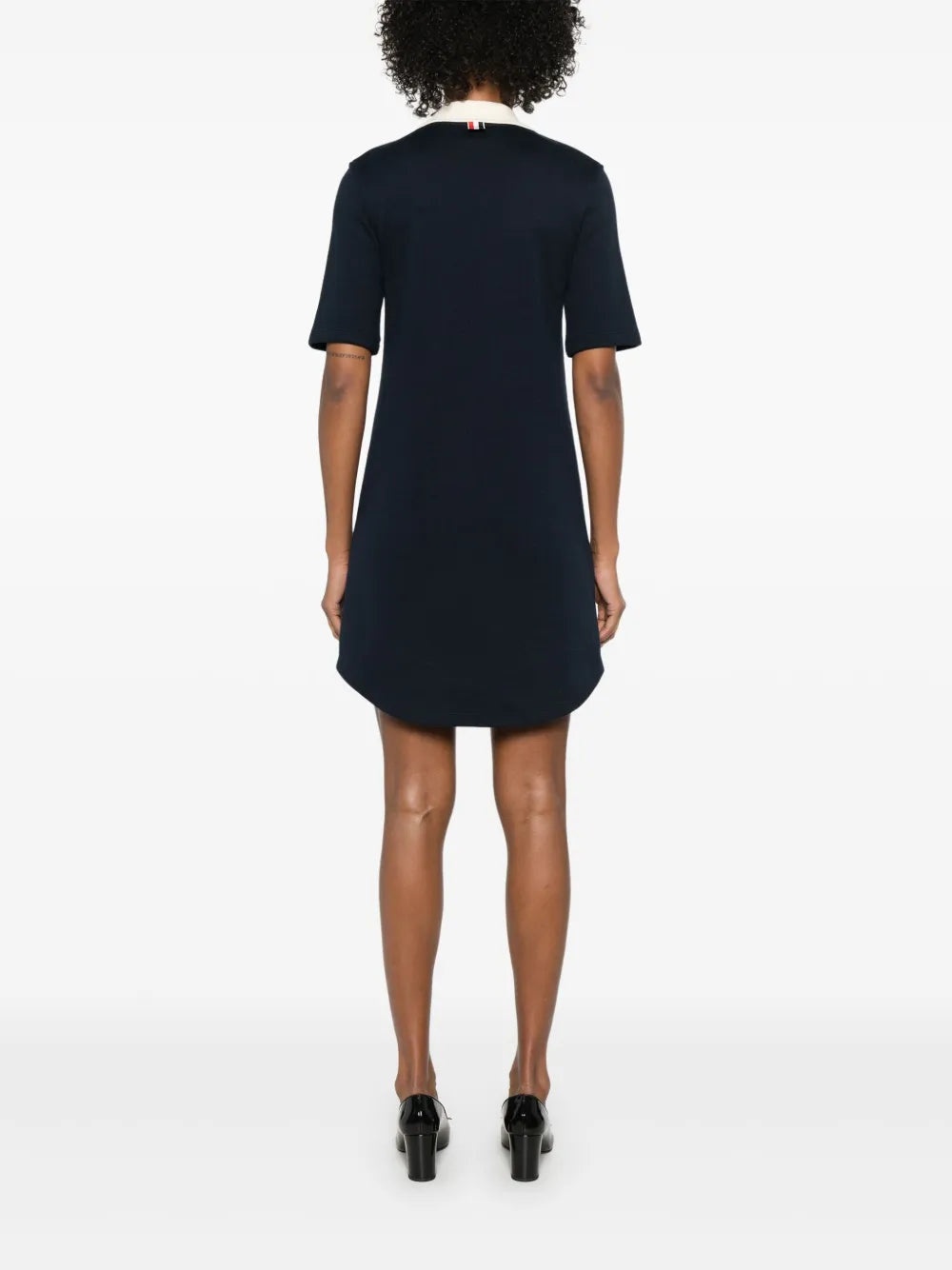 Ribbed Mini Dress - 4