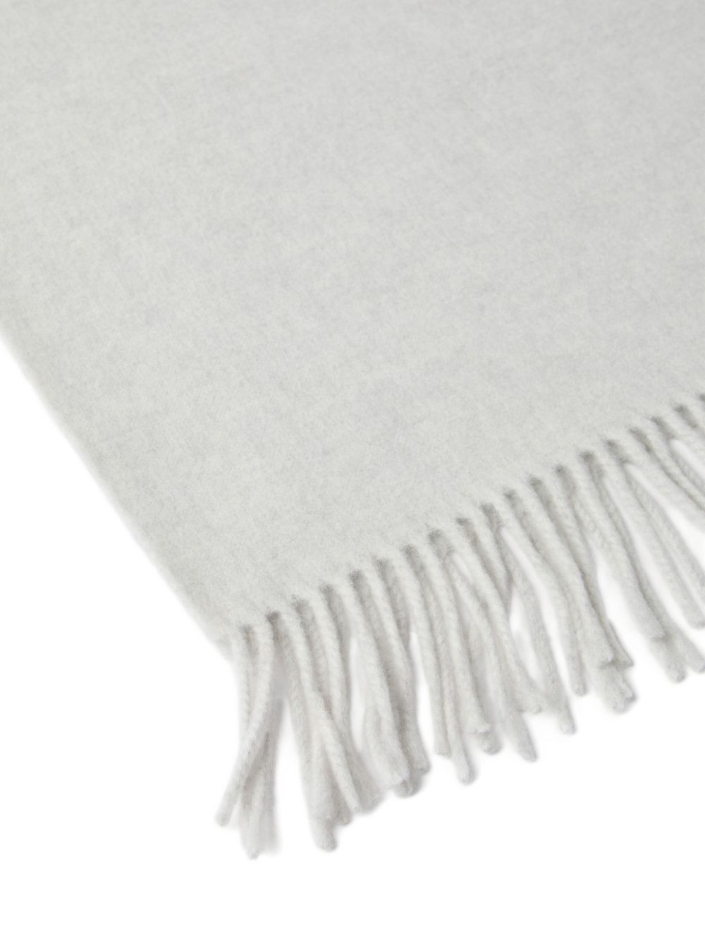 fringe cashmere scarf - 3