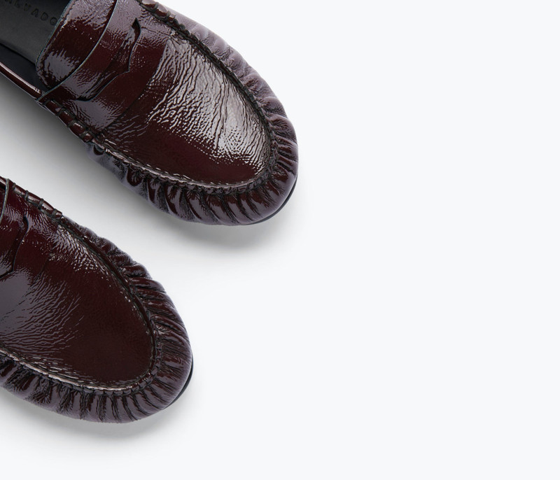 FRĒDA SALVADOR SYDNEY RUCHED PENNY LOAFER outlook