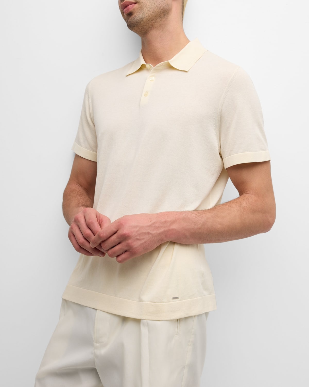 Men's Barron Short-Sleeve Cotton Polo Shirt - 6