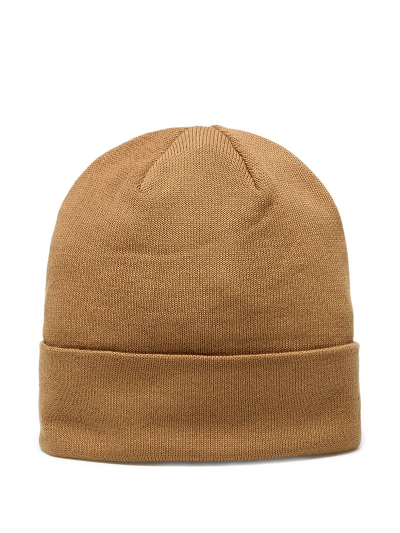 The North Face logo-patch beanie outlook