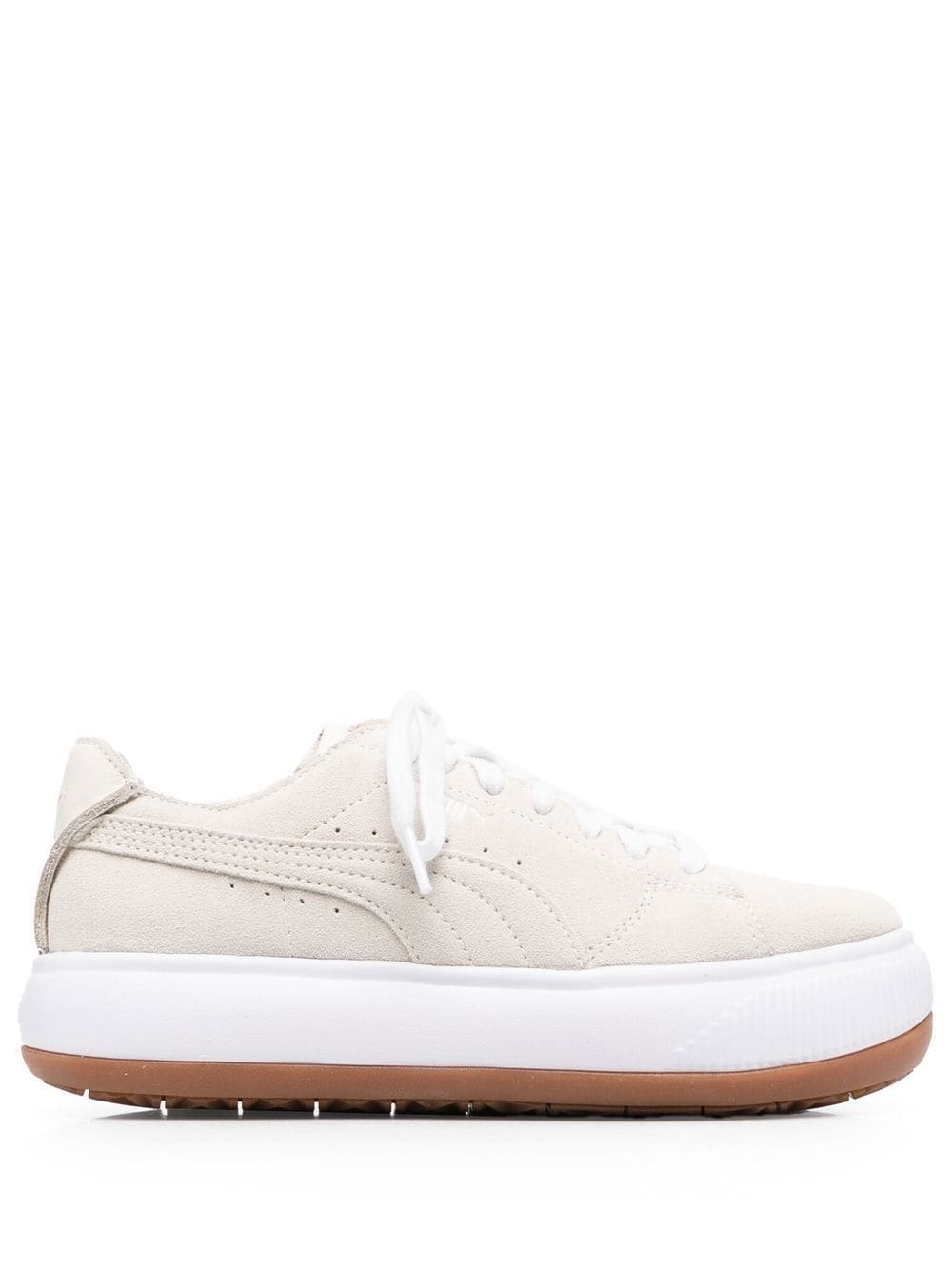 x AMI platform low-top sneakers - 1