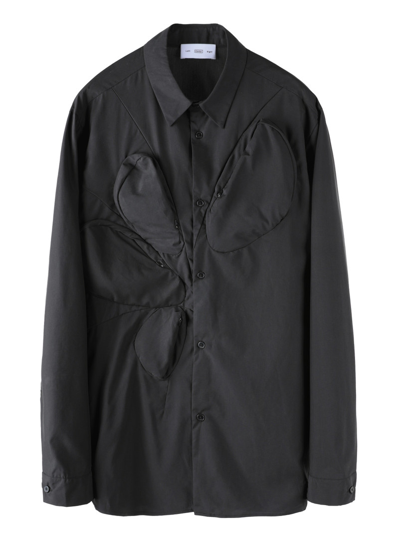 7.0 SHIRT CENTER (BLACK) - 1