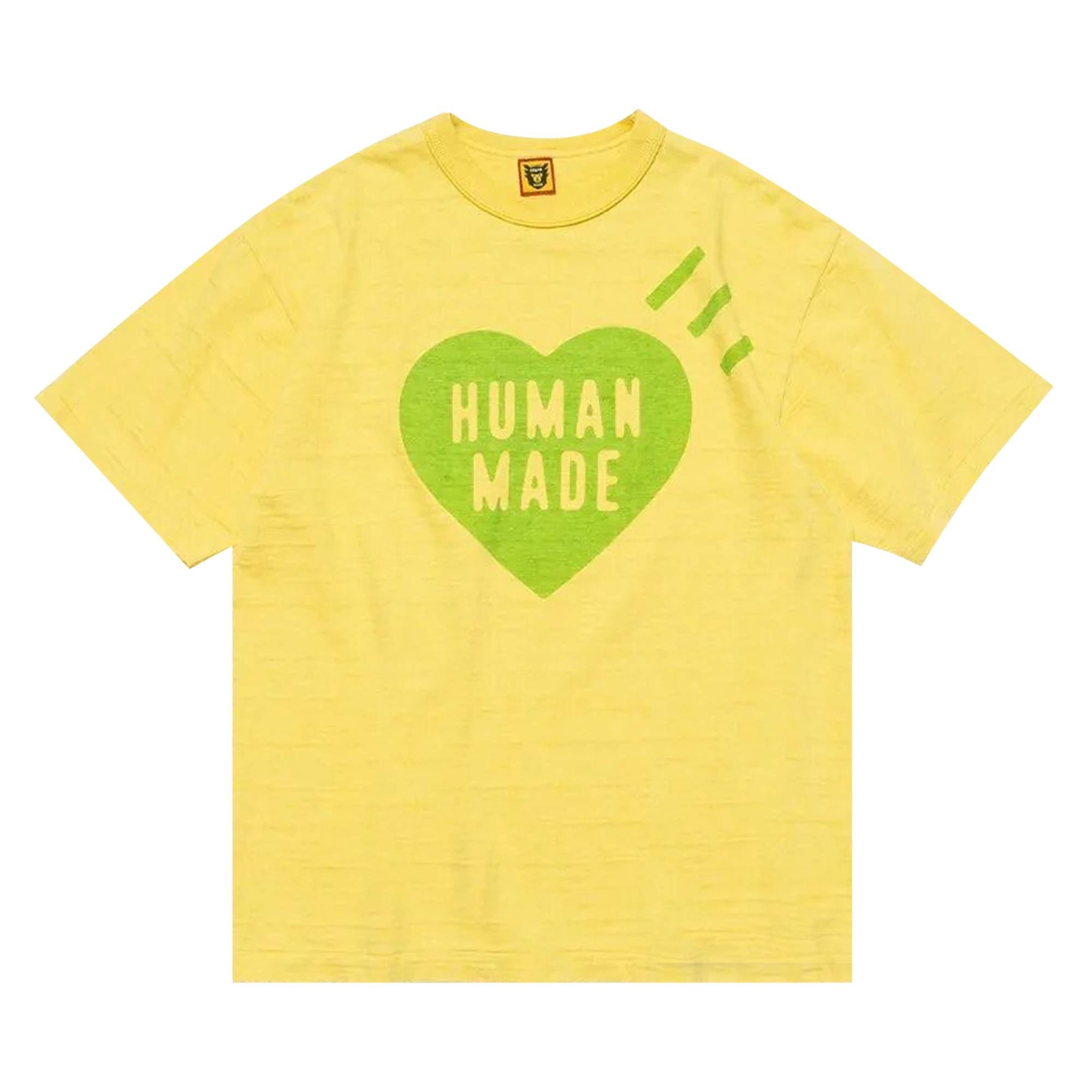 Human Made Logo Color Tee #1 'Yellow' - 1