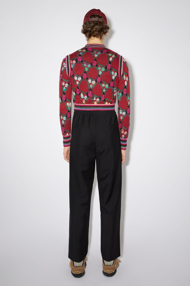 Loose fit suit trousers - Black 3