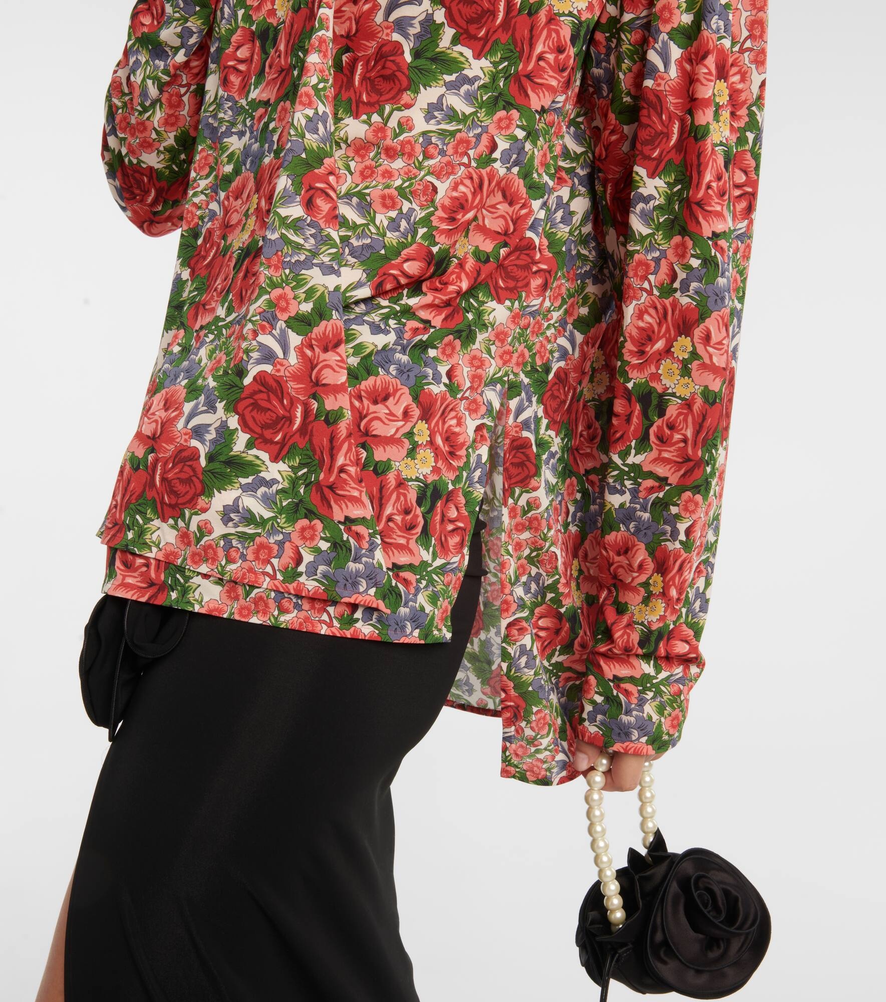 Floral blouse - 6