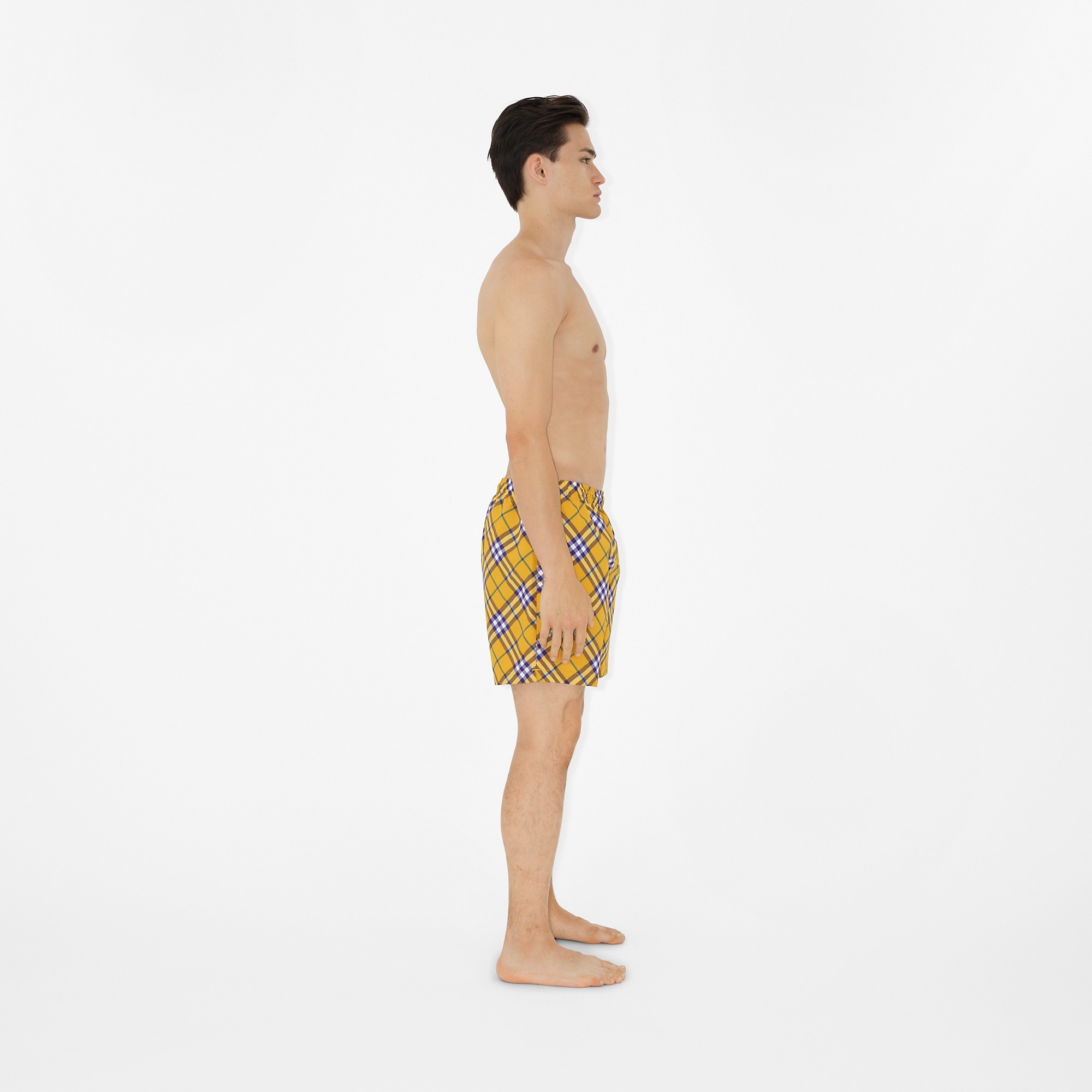 Check Swim Shorts - 4