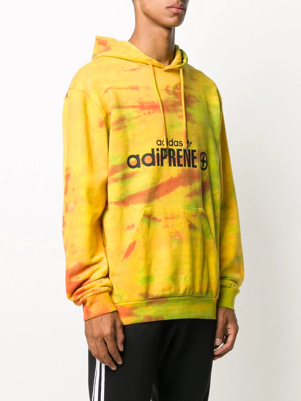 Adiprene tie-dye print hoodie - 3