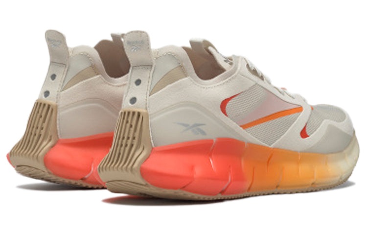 (WMNS) Reebok Zig Kinetica Horizon 'Alabaster Carotene' FW6269 - 4