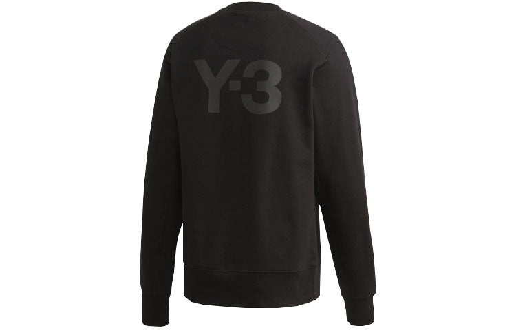 Men's Y-3 SS21 Logo Printing Round Neck Black FN3371 - 2