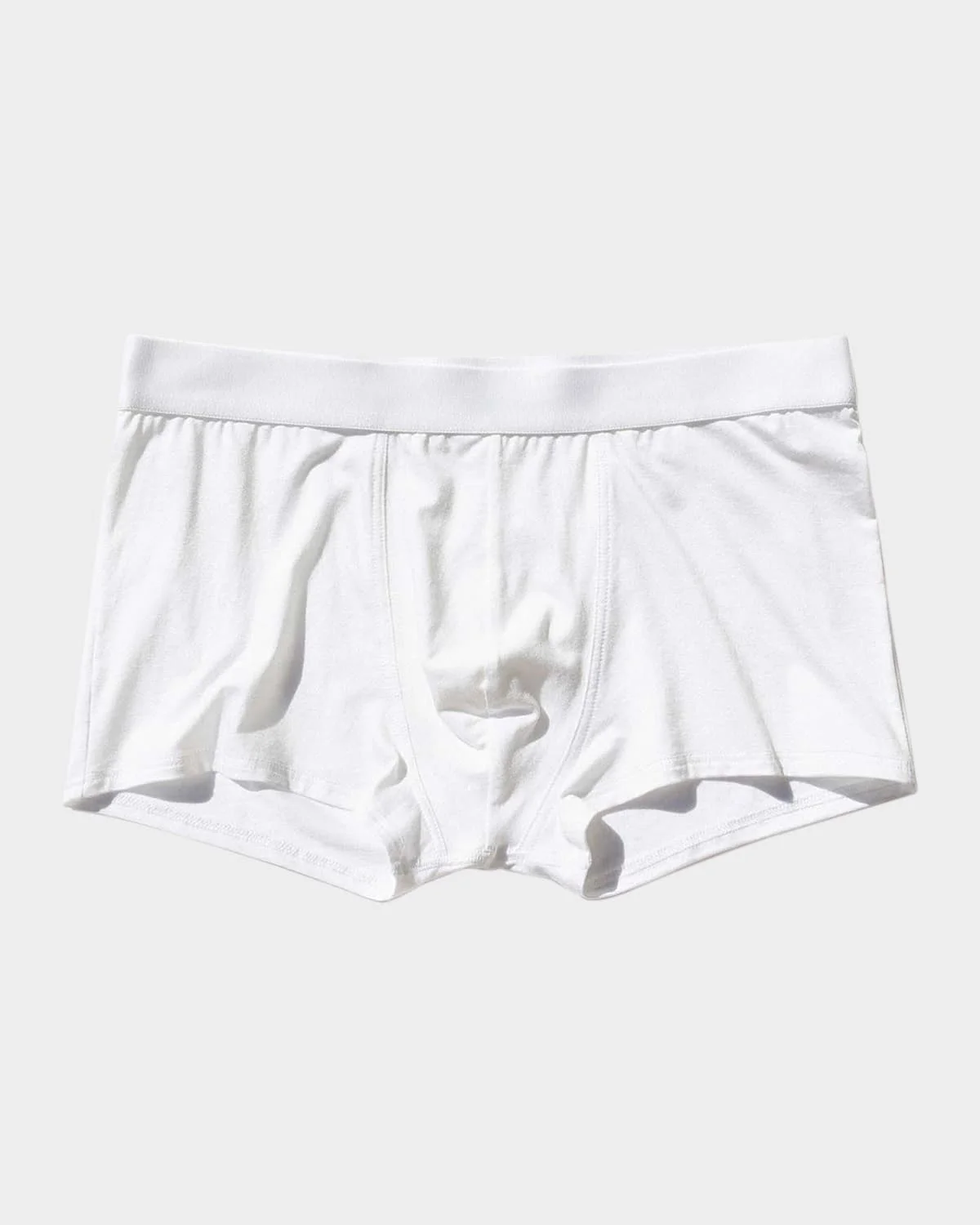 Men's Low-Rise Solid Trunks - 1