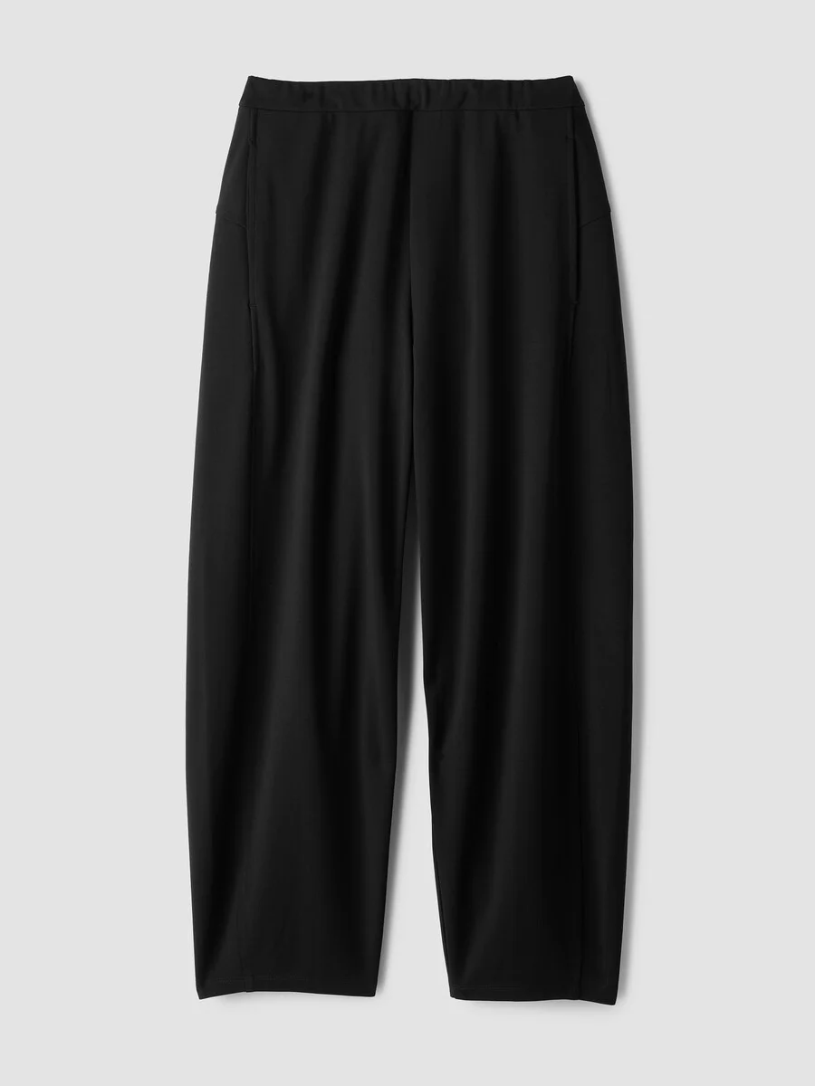 Extra-Fine Ponte Curved Lantern Pant - 1