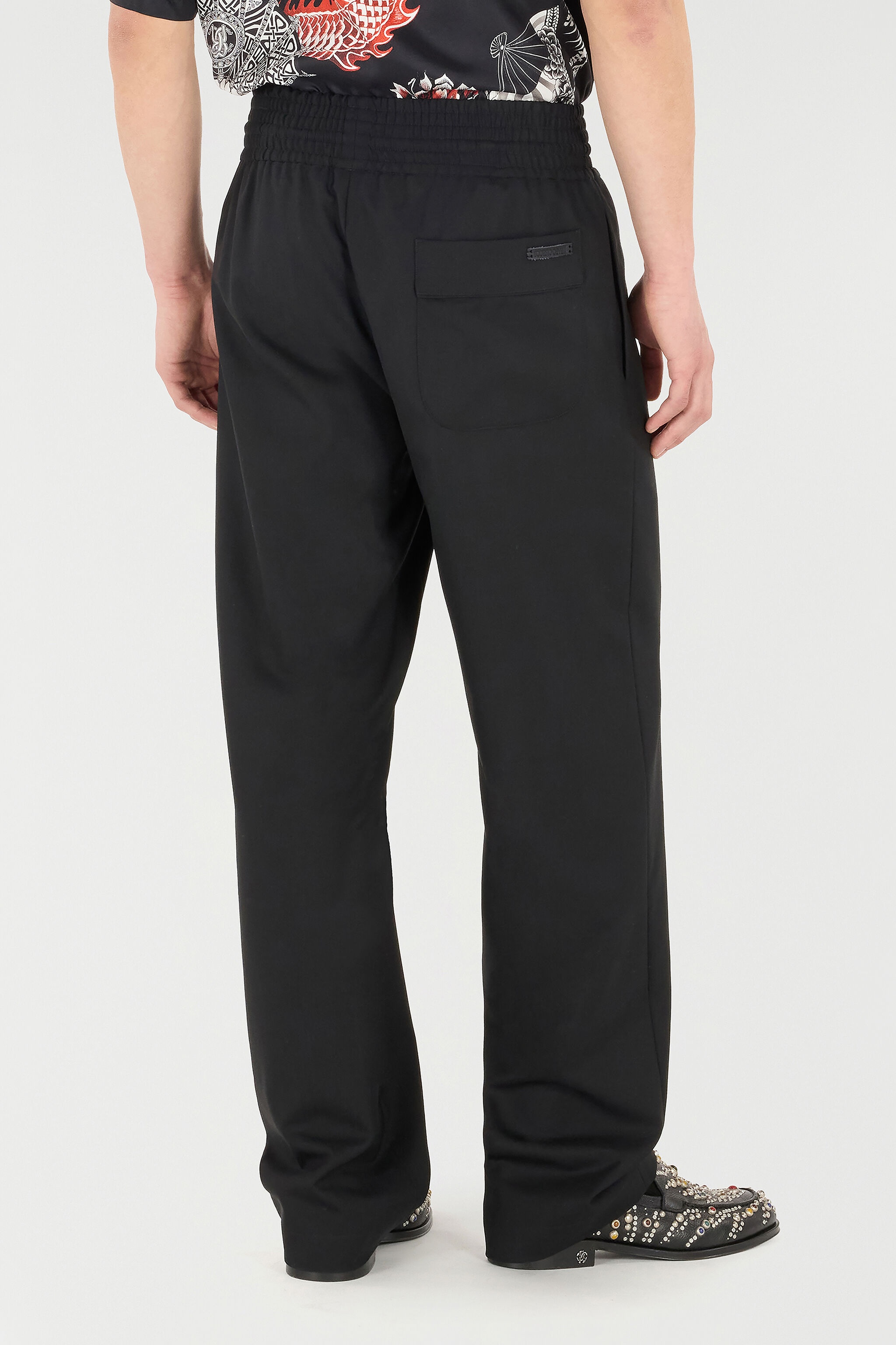 Loose Virgin Wool Pants - 4